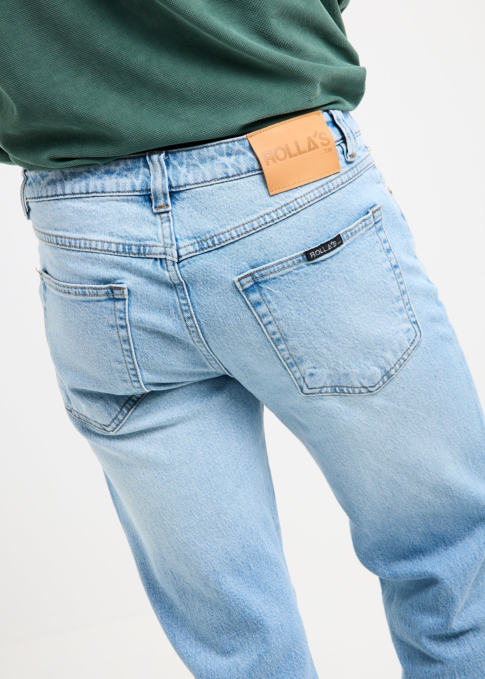 Bronco Denim Jeans Stone Blue - Image 5