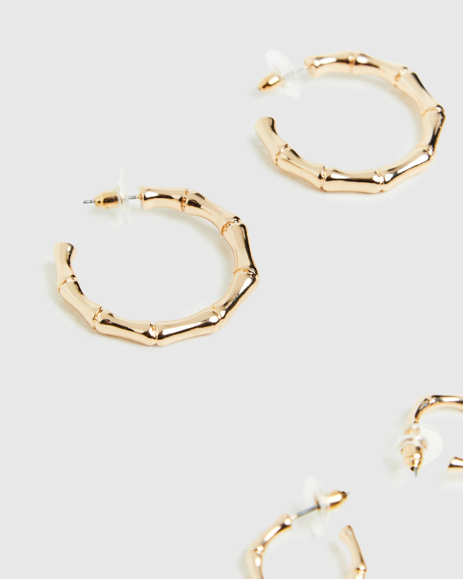 Bronte Bamboo Hoops Multi Pack Gold - Image 6