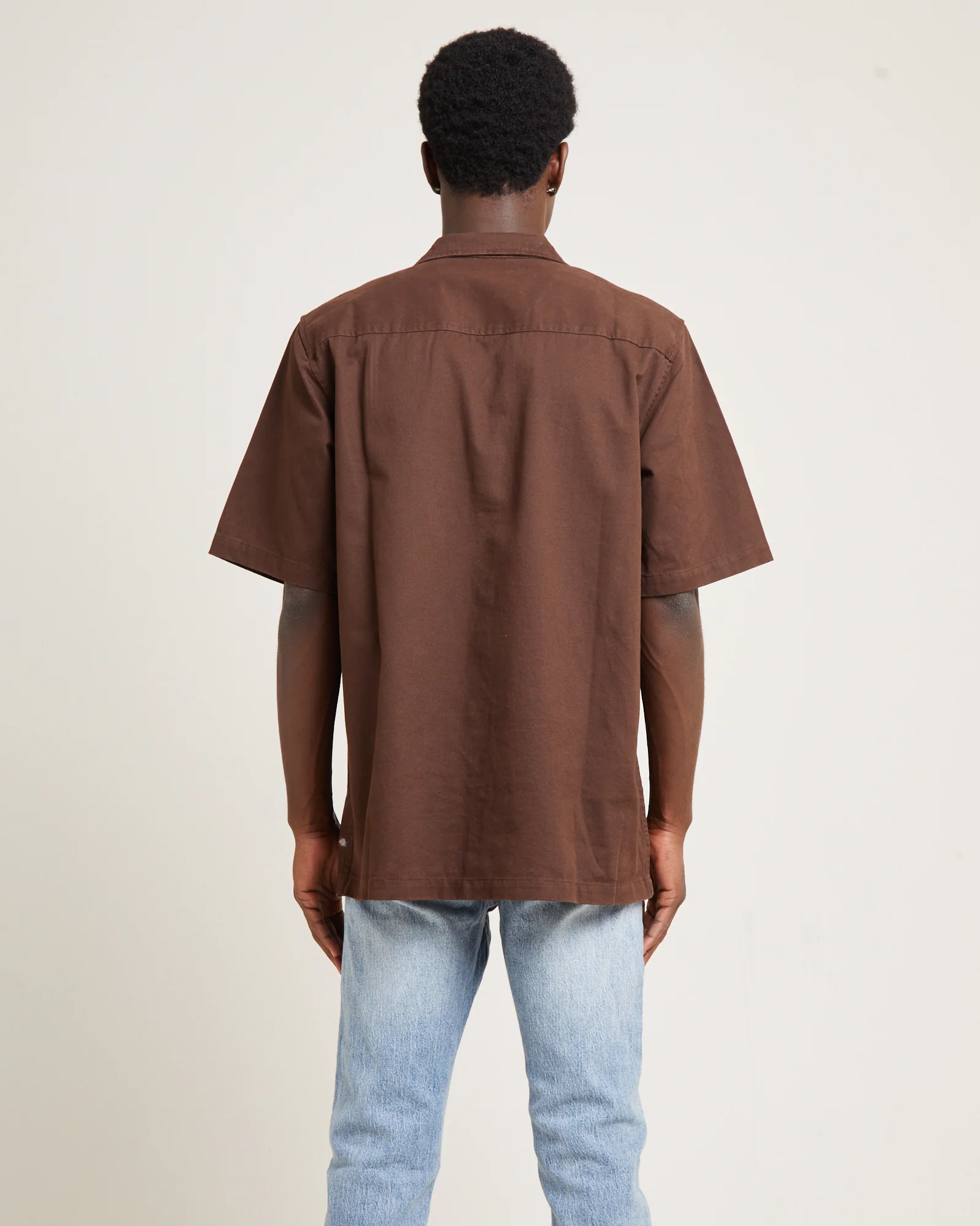 Bully Boy Short Sleeve Shirt Brown - Image 2