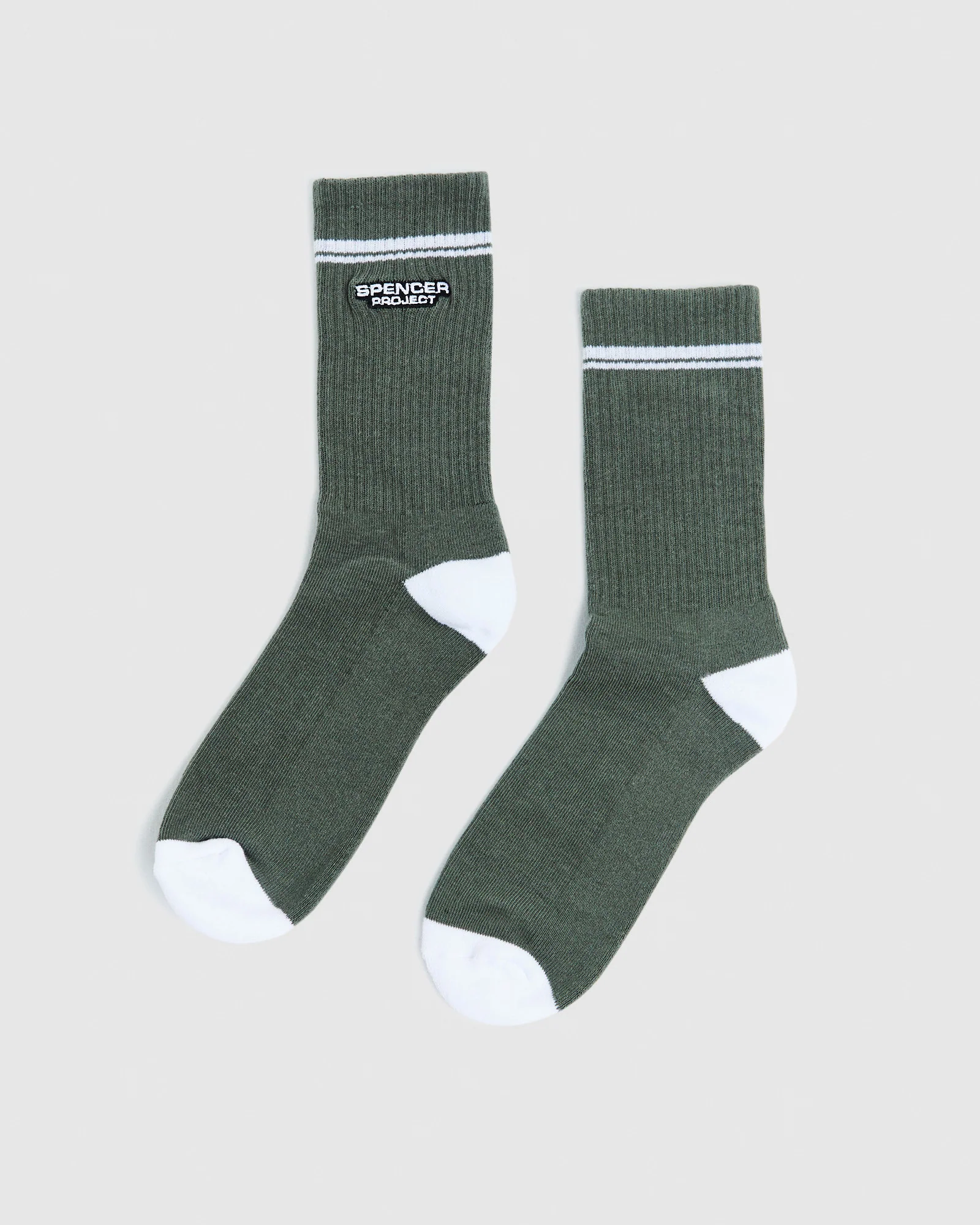 Burnside 3pk Socks White/Green/Purple - Image 3