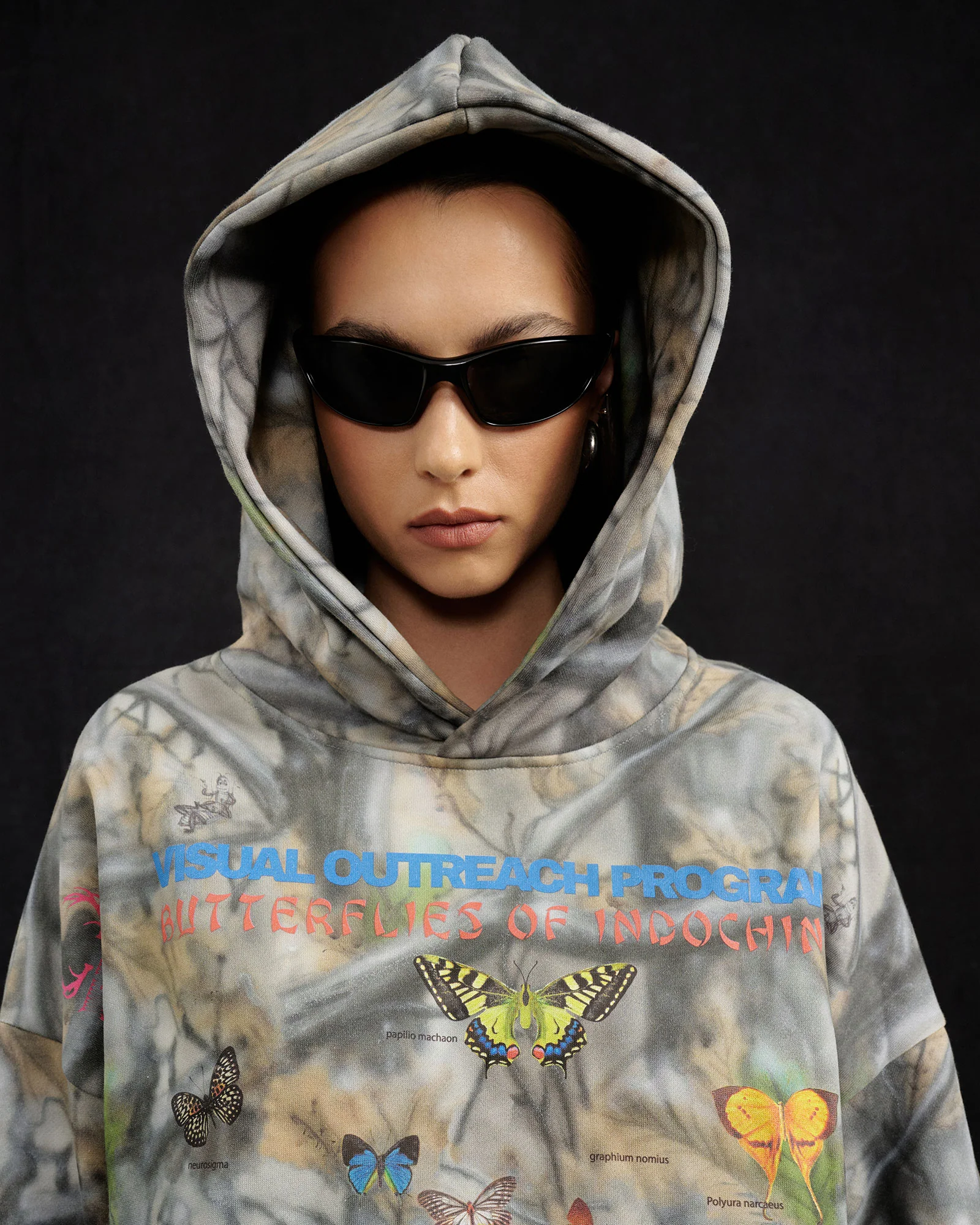Butterflies Of Indochina Camo Hoodie - Image 7