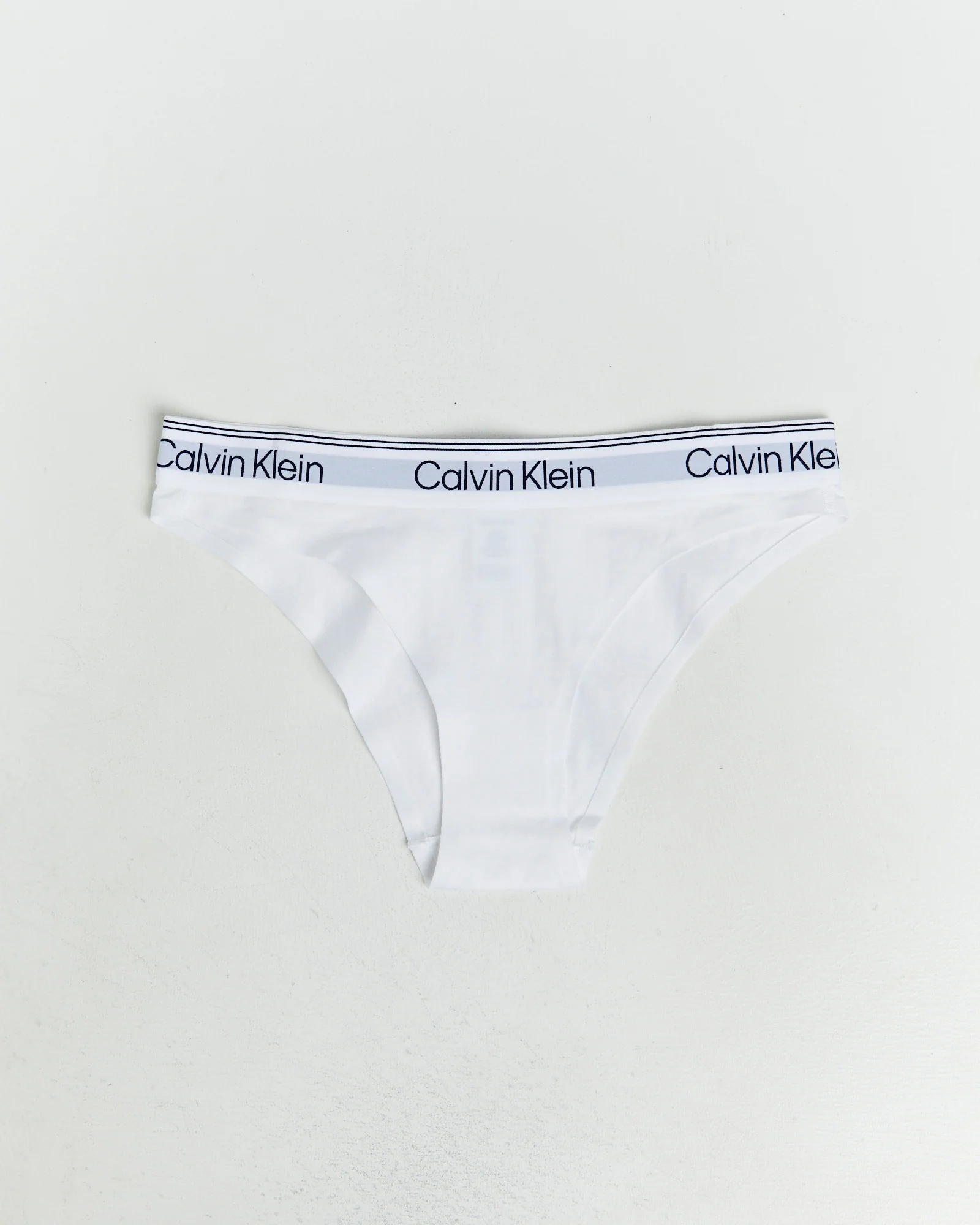 Calvin Klein Athletic Tanga Undies White