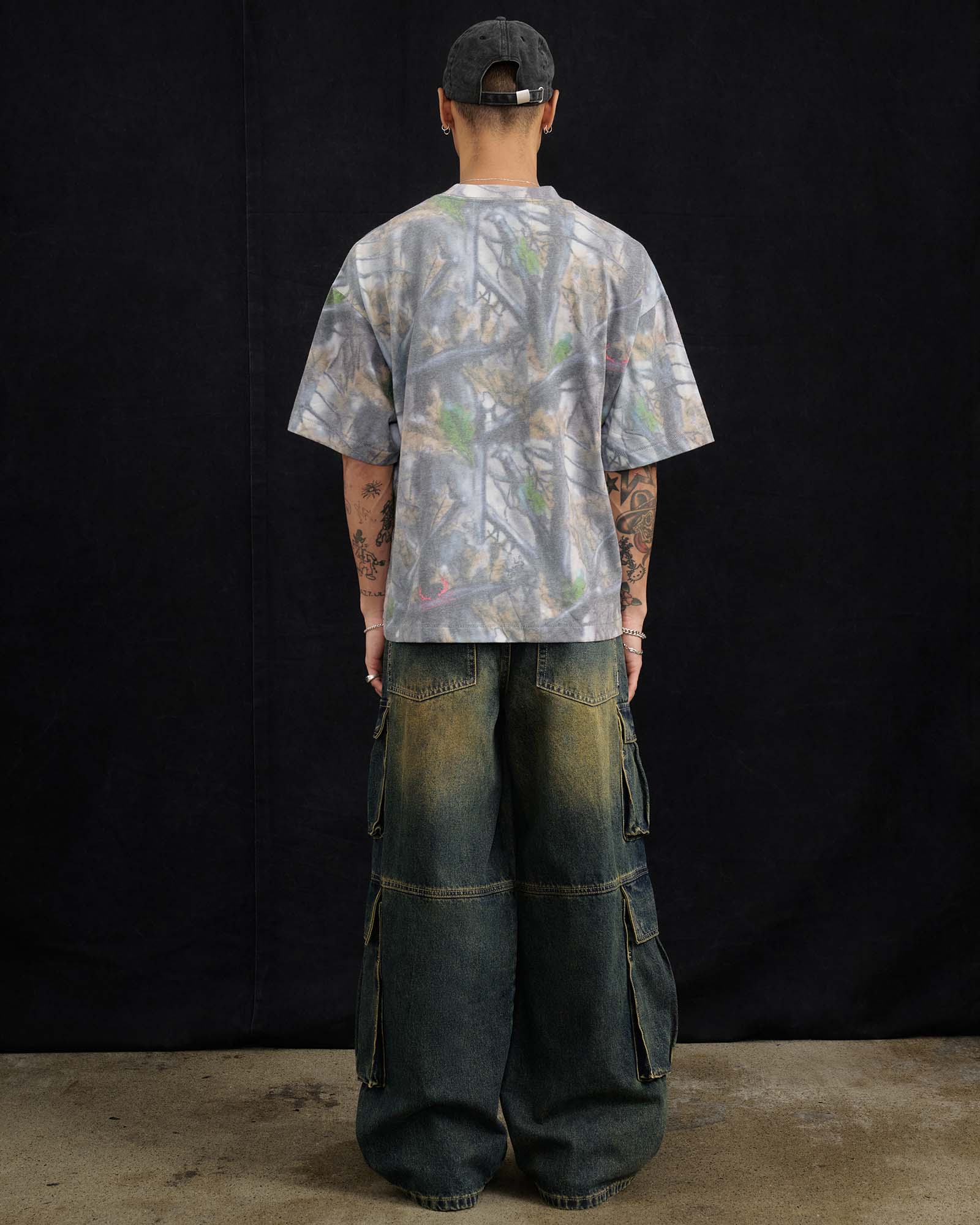 Camo Mountains T-Shirt - Image 2