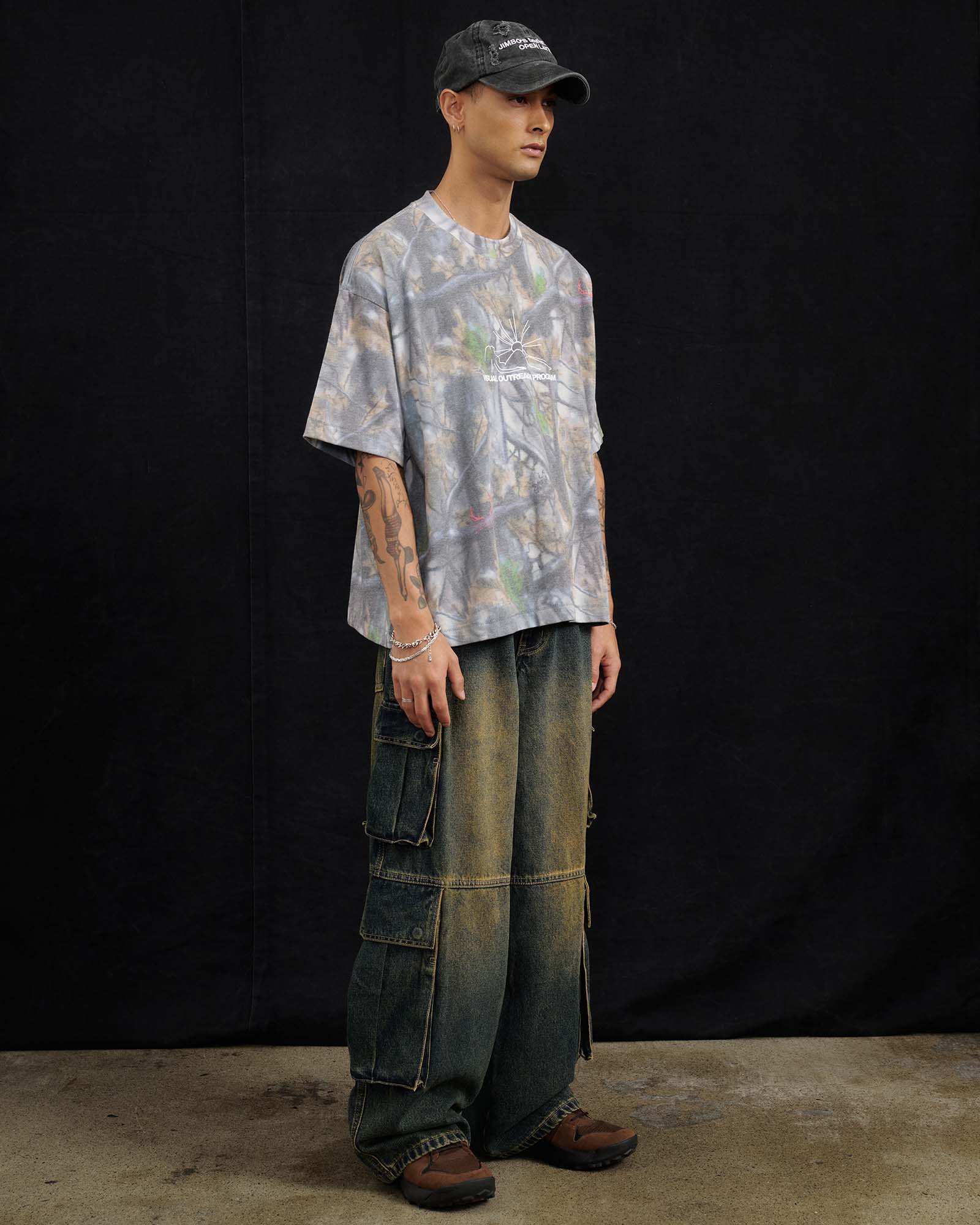 Camo Mountains T-Shirt - Image 3