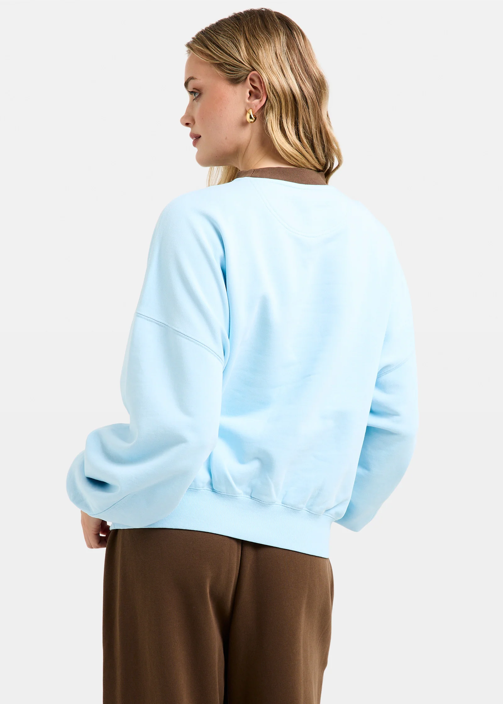 Cannes Contrast Crew Neck Jumper - Image 2