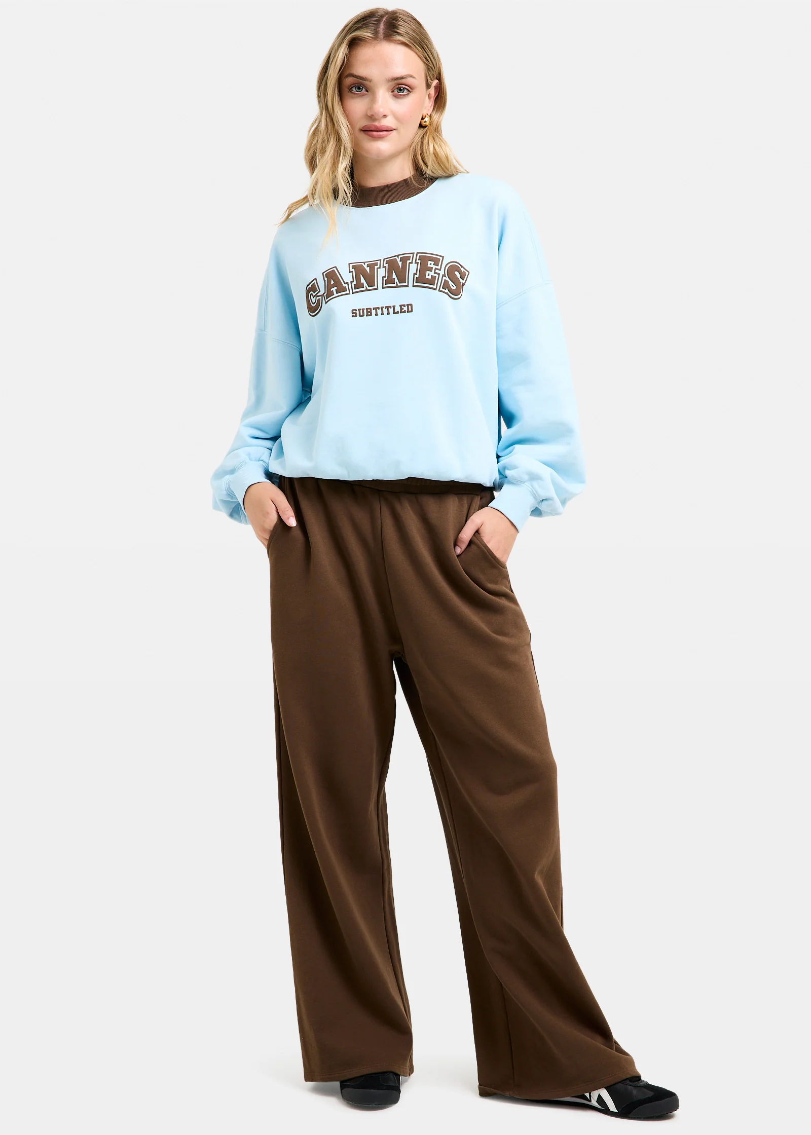 Cannes Contrast Crew Neck Jumper - Image 3