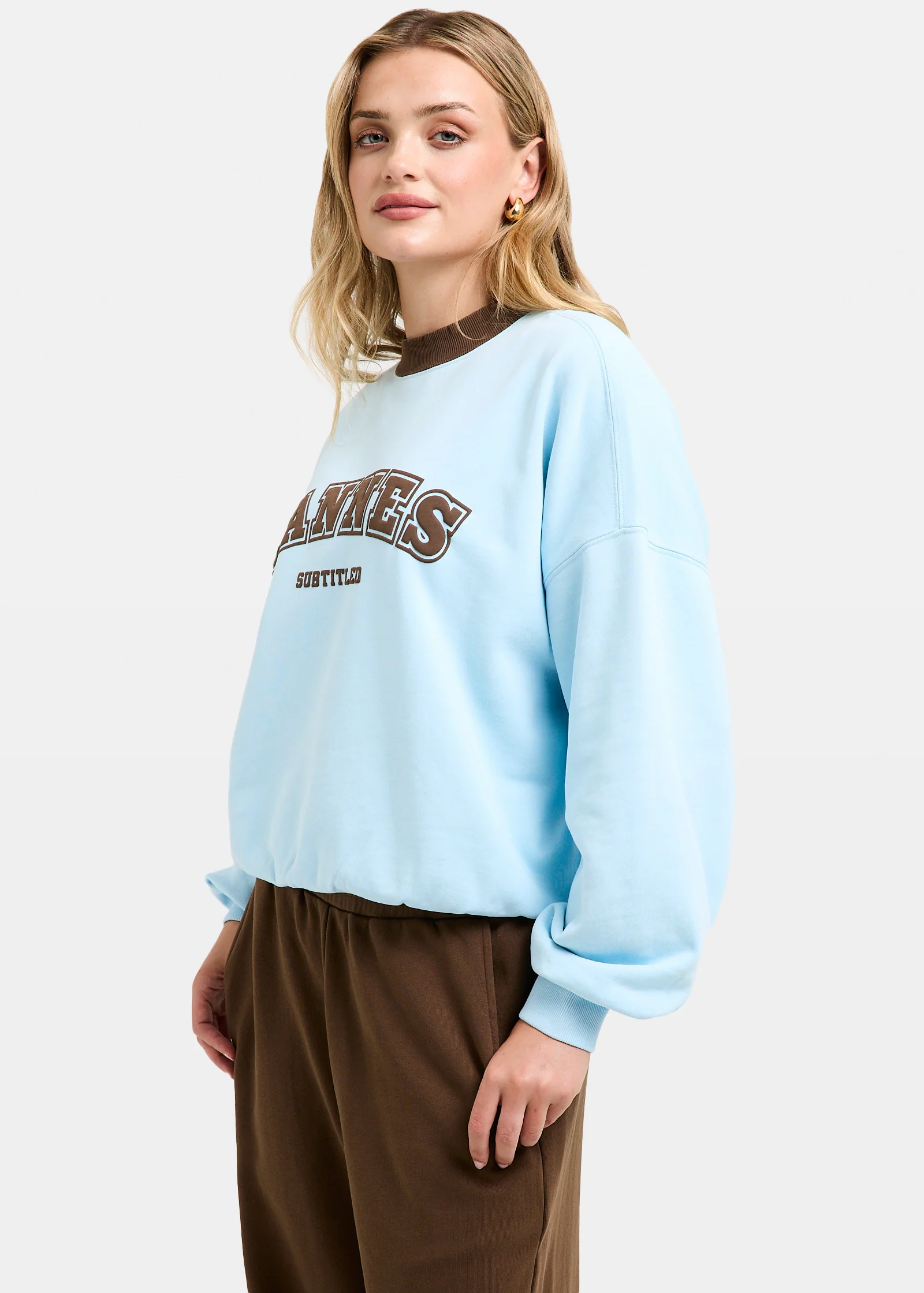 Cannes Contrast Crew Neck Jumper - Image 5