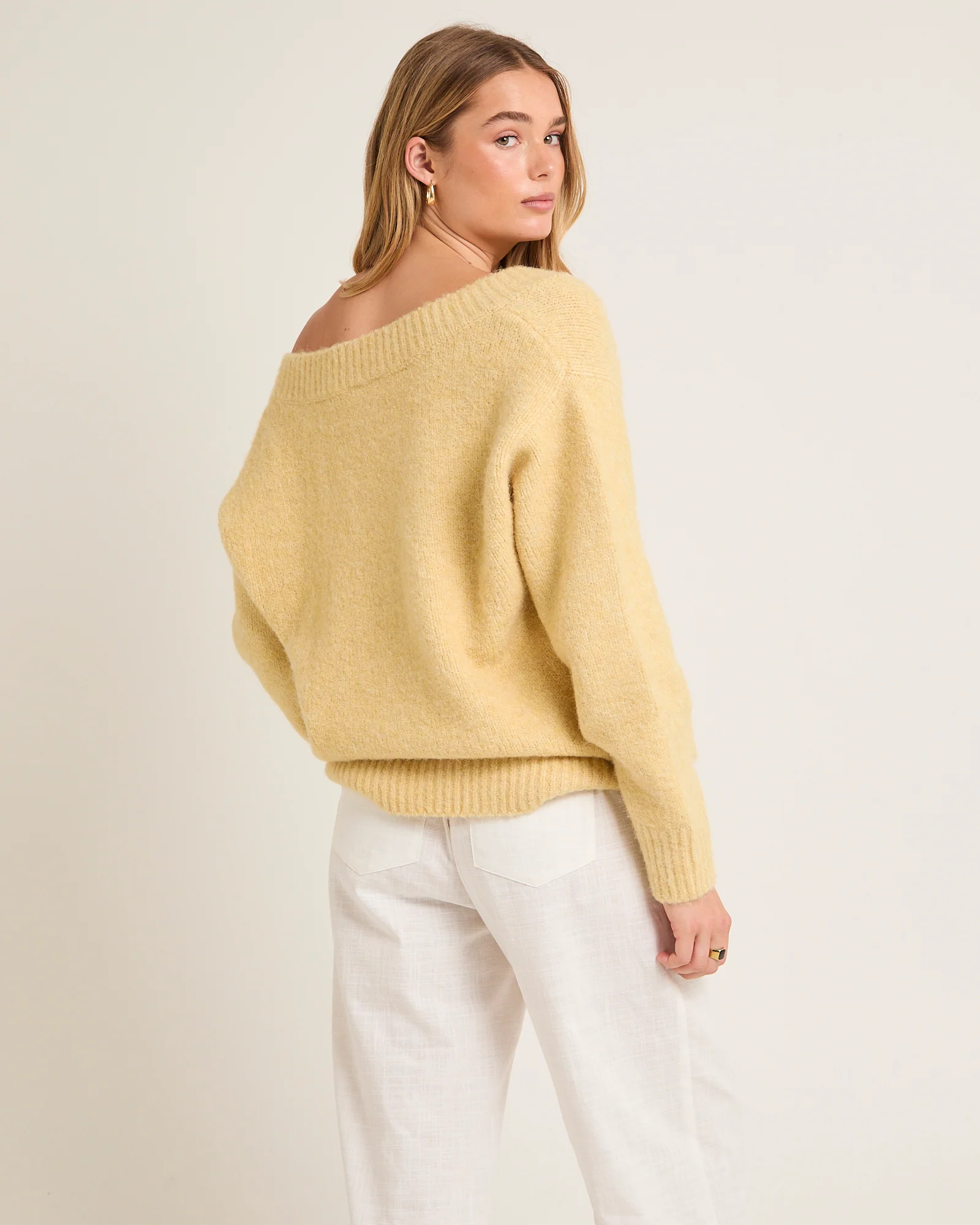 Capri V Neck Knit Jumper - Image 2