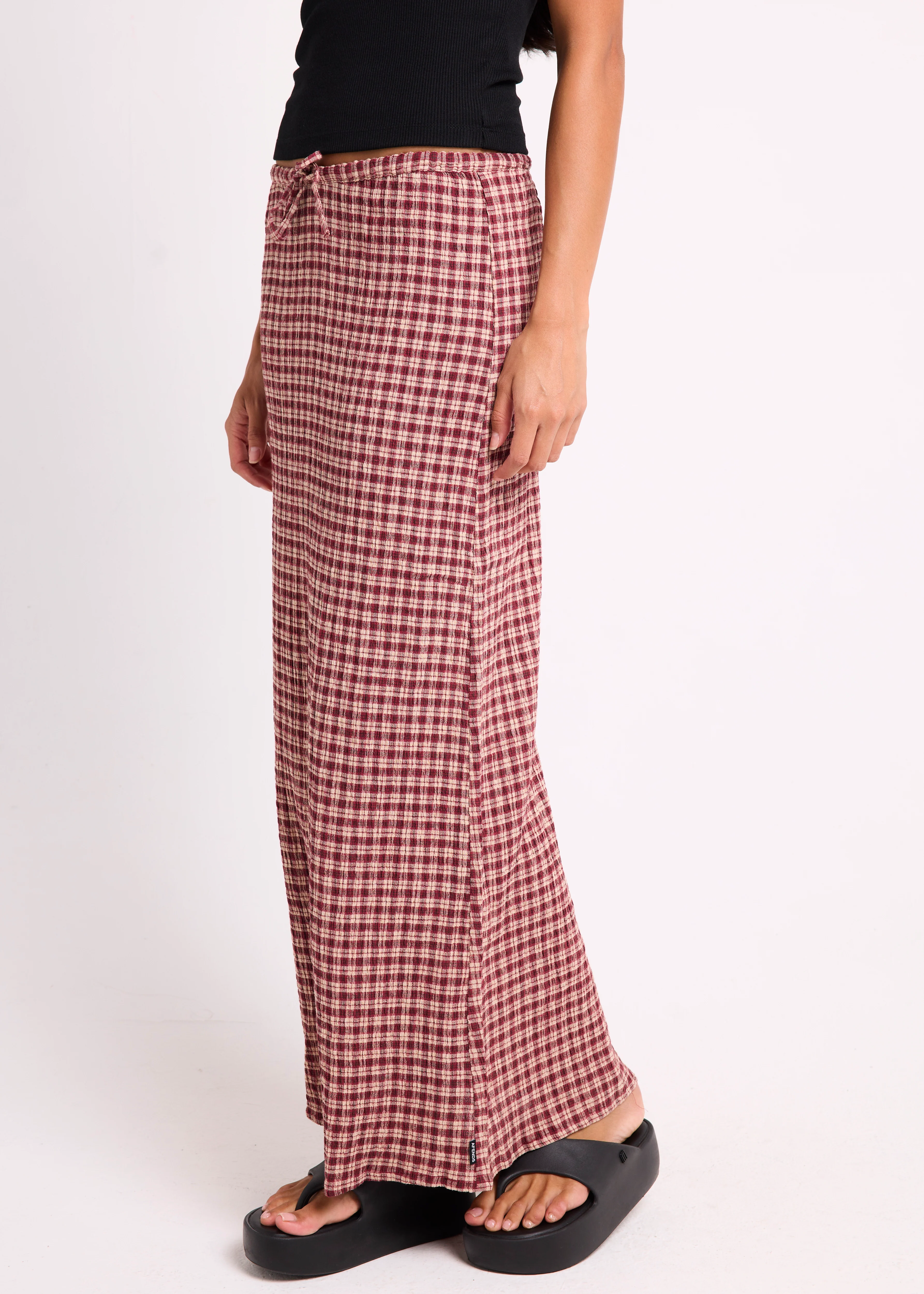 Capricorn Seersucker Maxi Skirt - Image 3