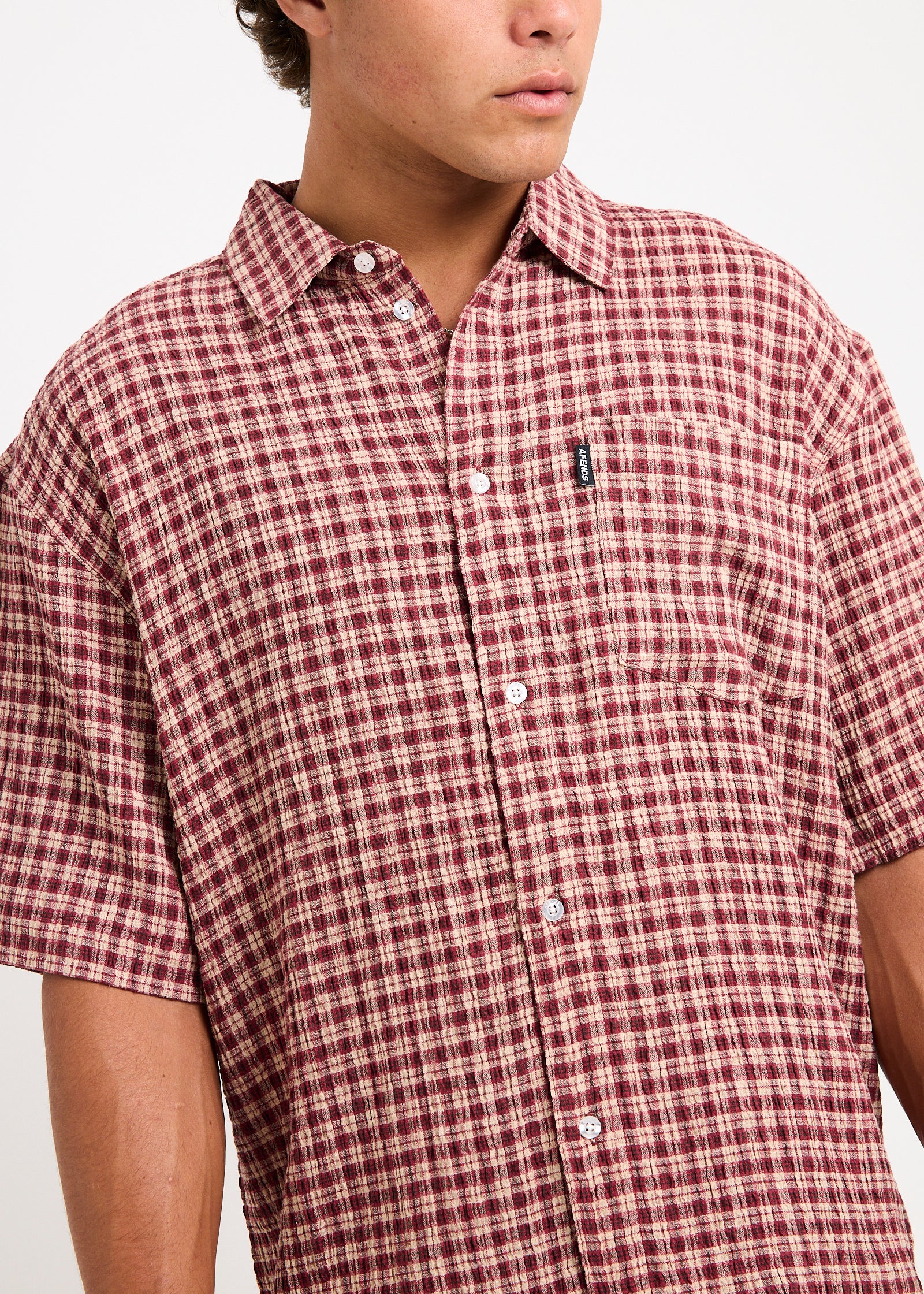 Capricorn Seersucker Short Sleeve Shirt - Image 5