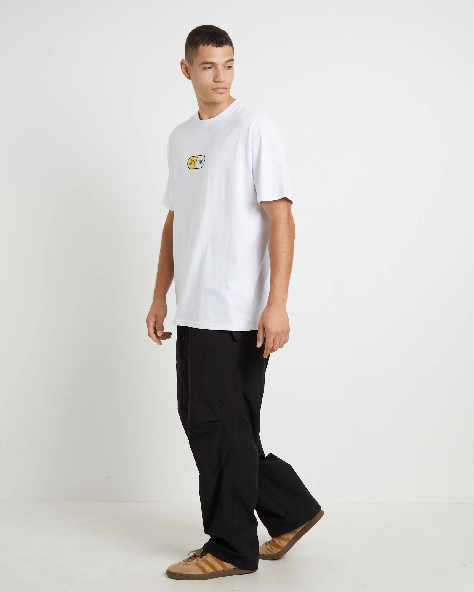 Capsule Short Sleeve T-Shirt in White - Image 4
