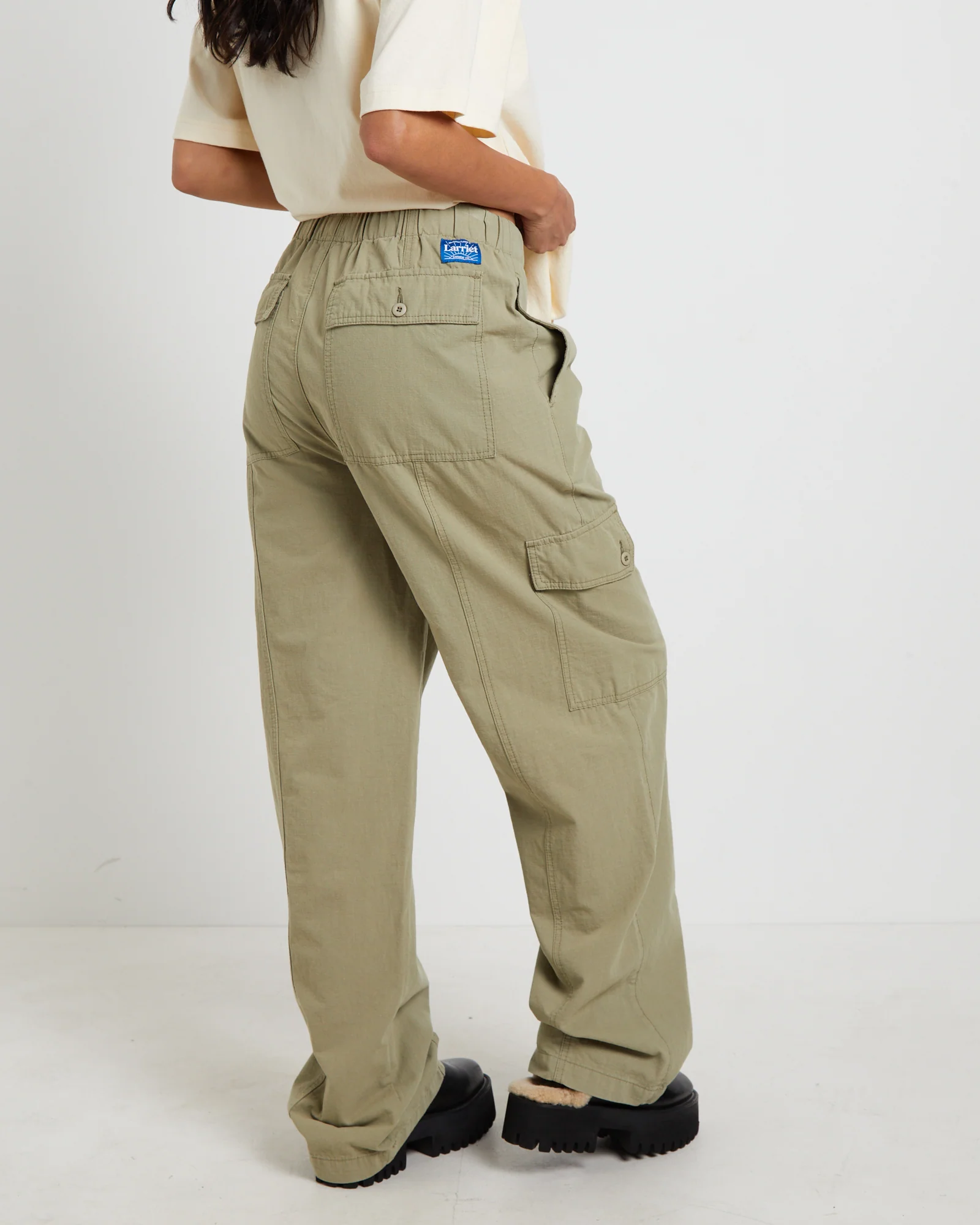 Cargo Pants in Sage - Image 2
