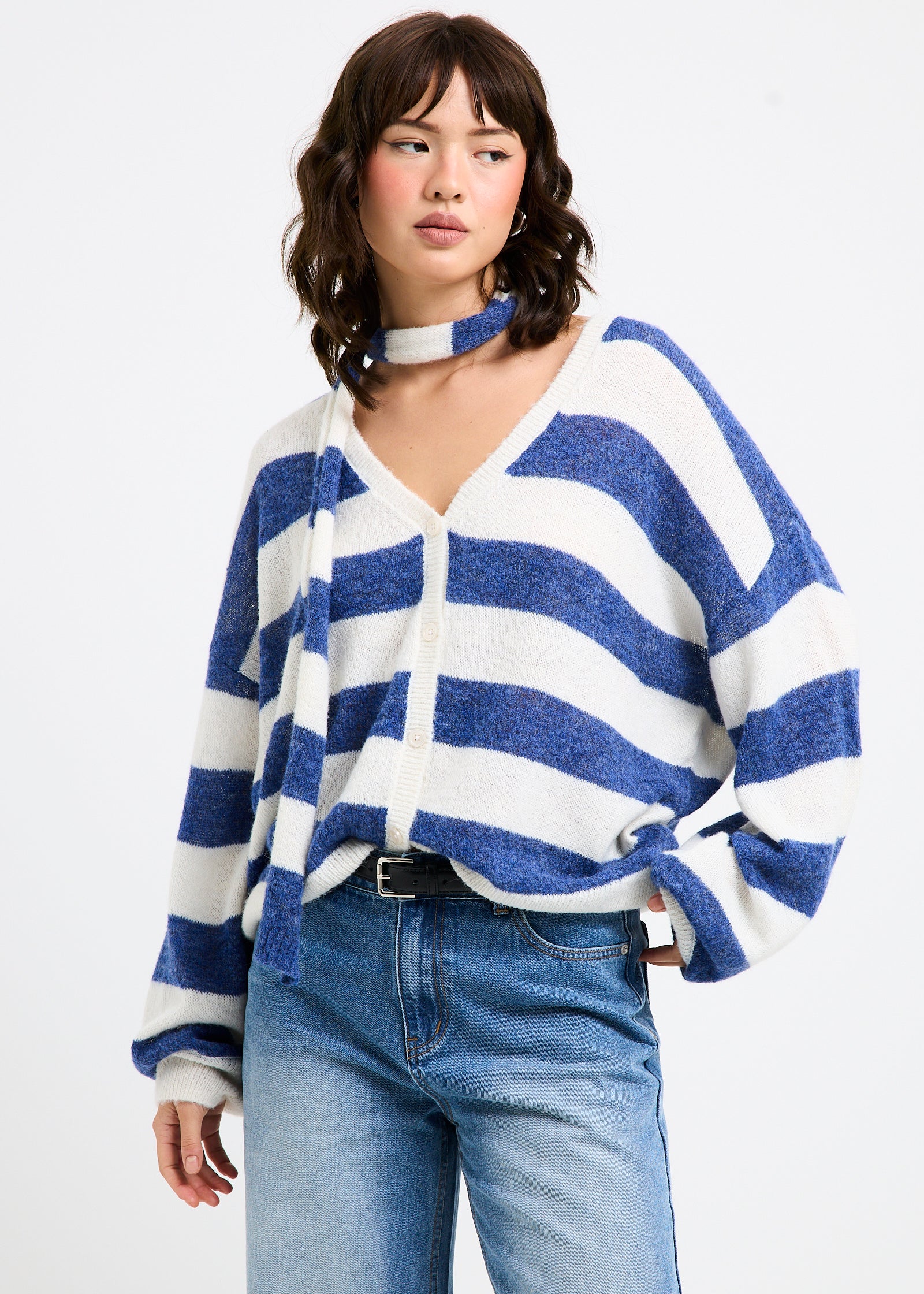 Catalina V-Neck Oversized Cardigan