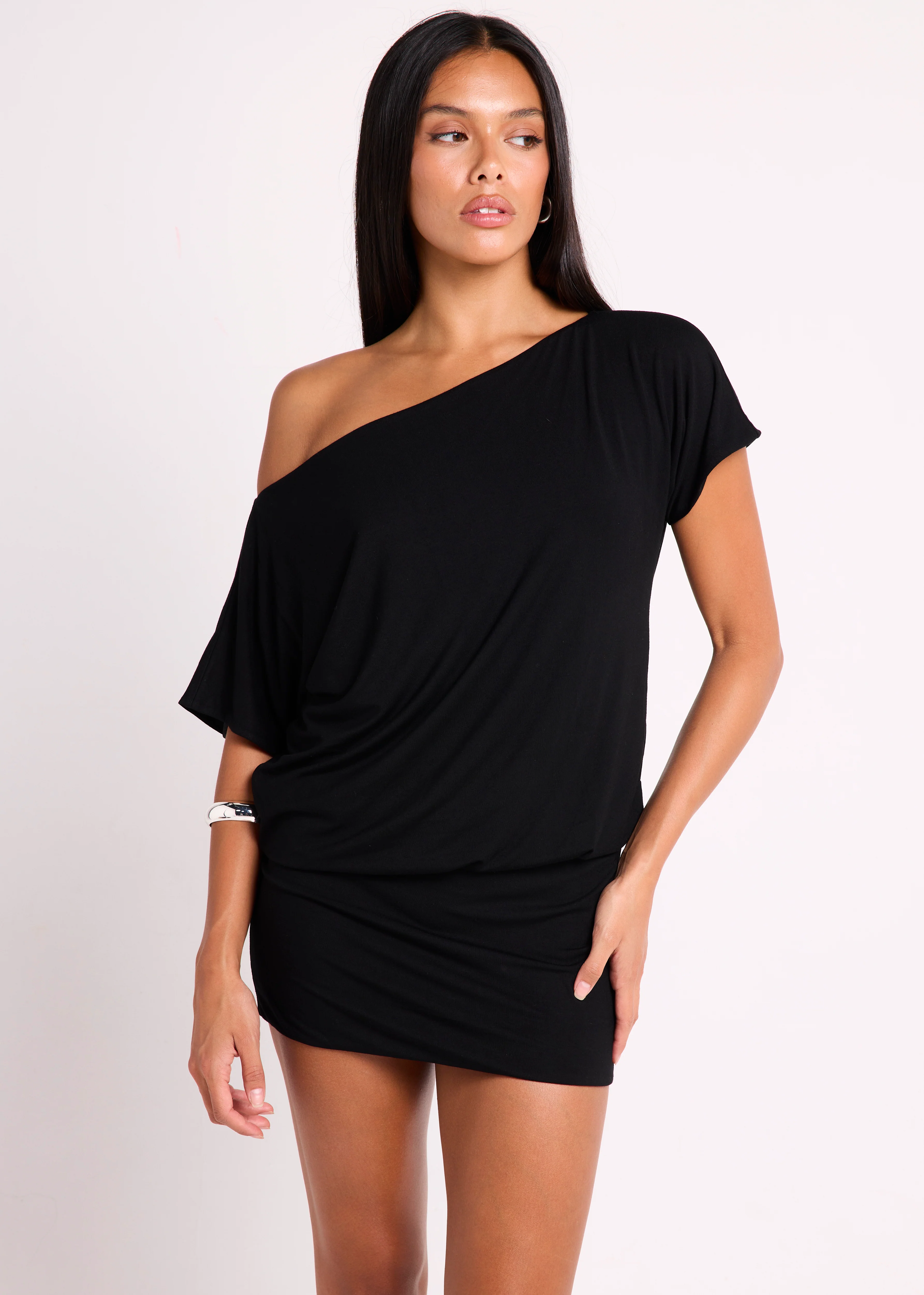 Chantal Off Shoulder Mini Dress - Image 2