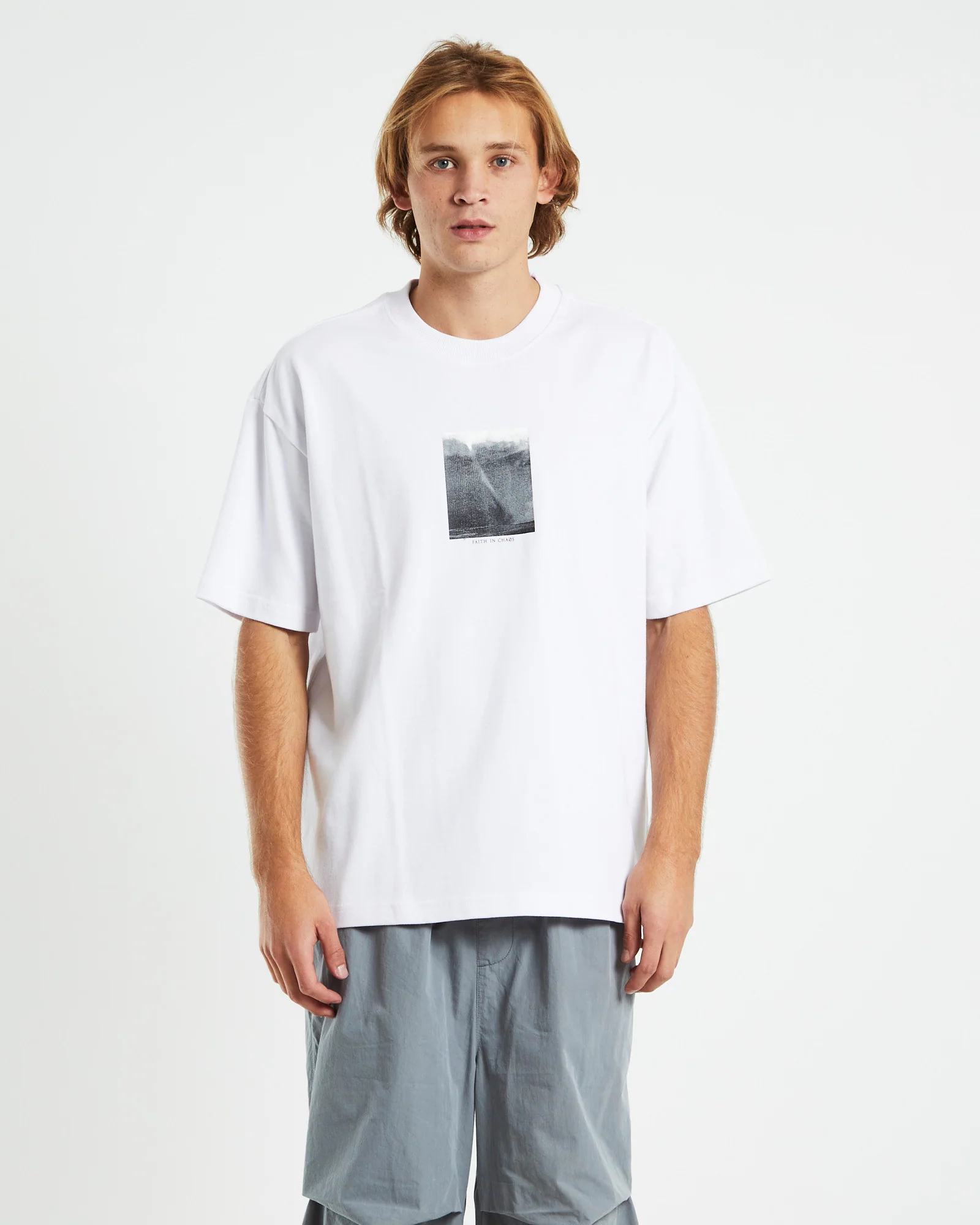 Chaos Faith Short Sleeve T-Shirt White