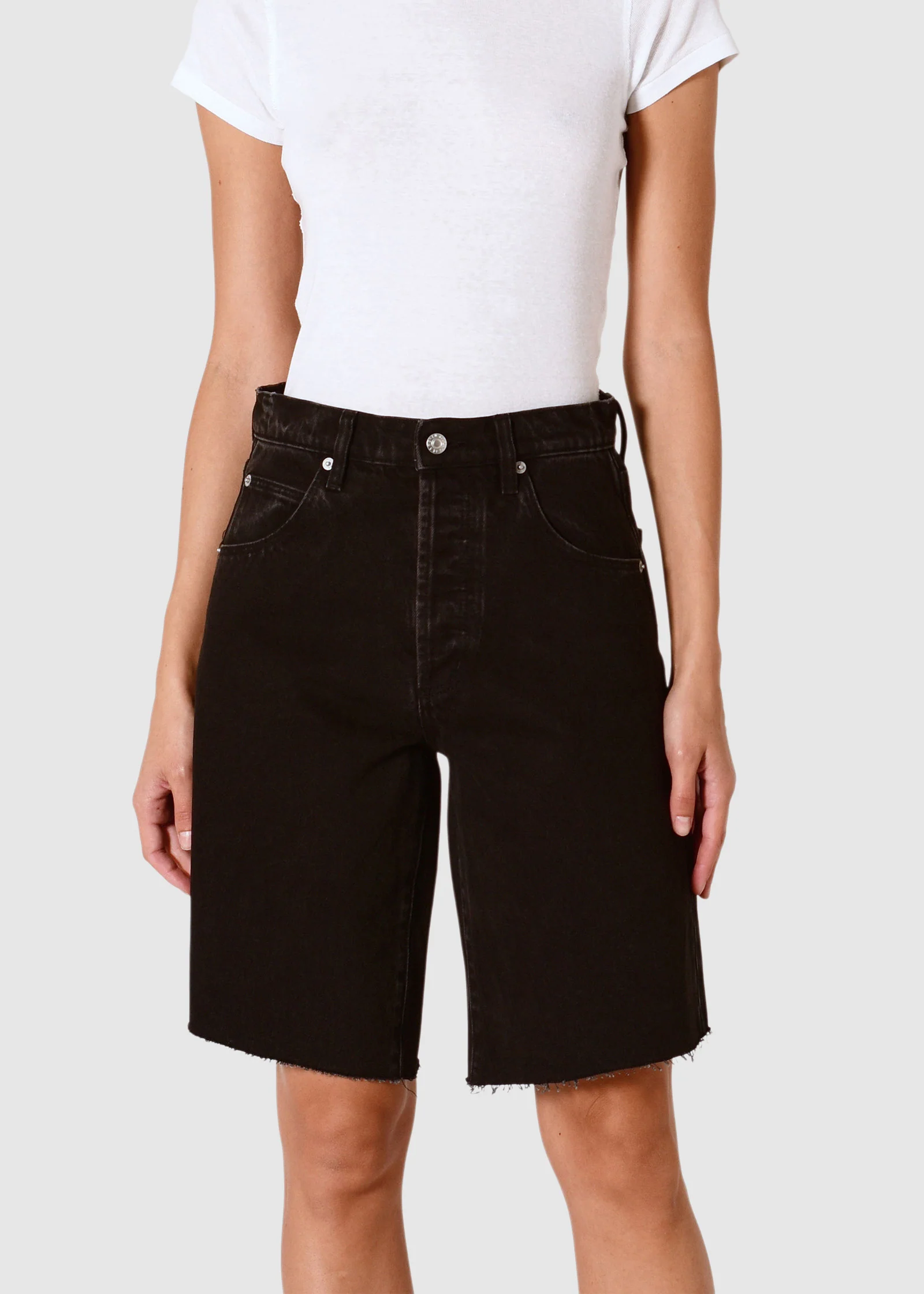 Charlotte Denim Shorts Opium