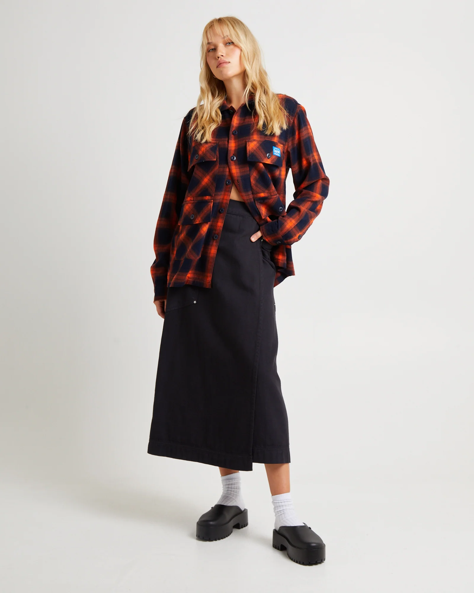 Check Fields Long Sleeve Shirt - Image 3