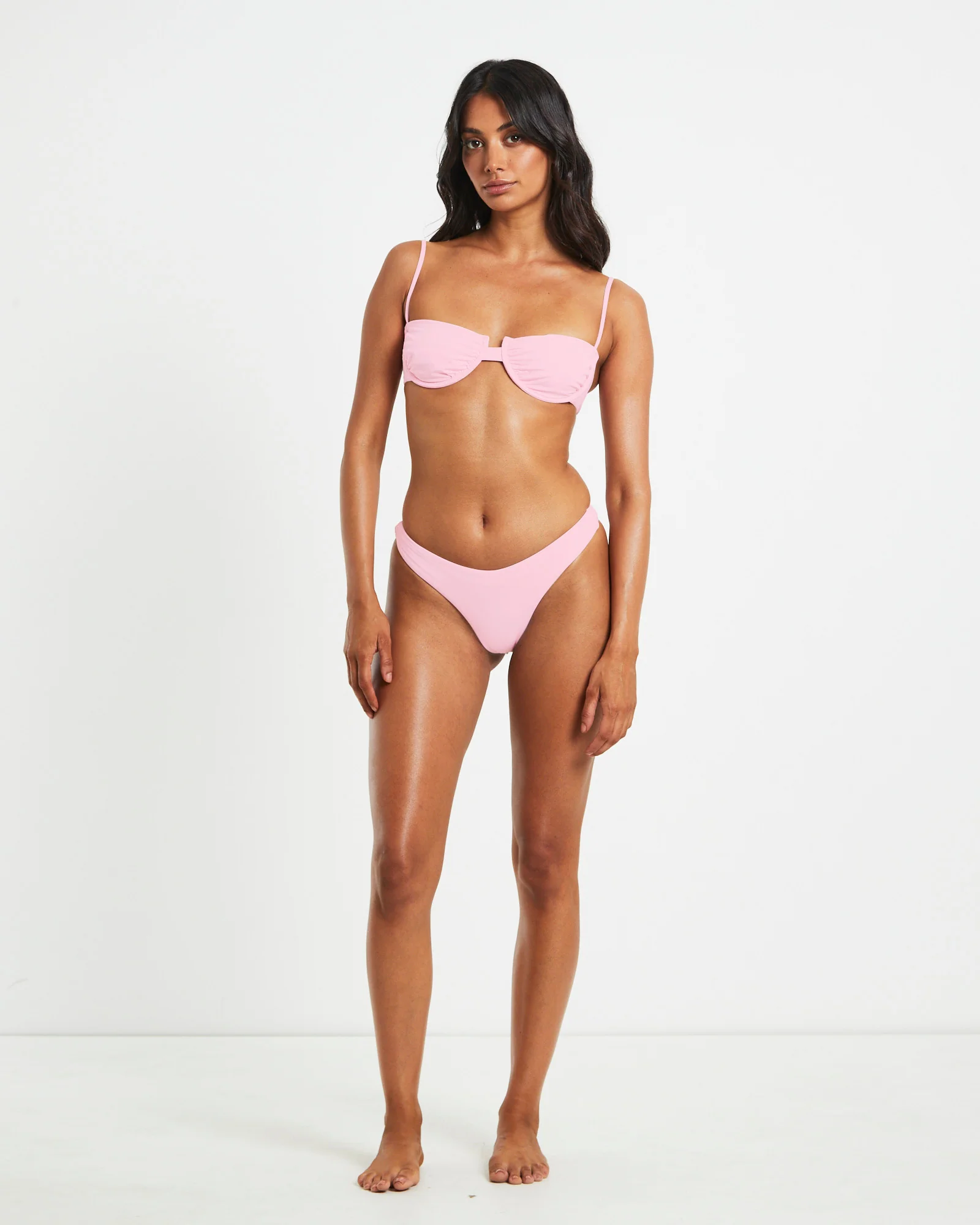 Cheeky Bikini Bottoms in Pink - Image 3
