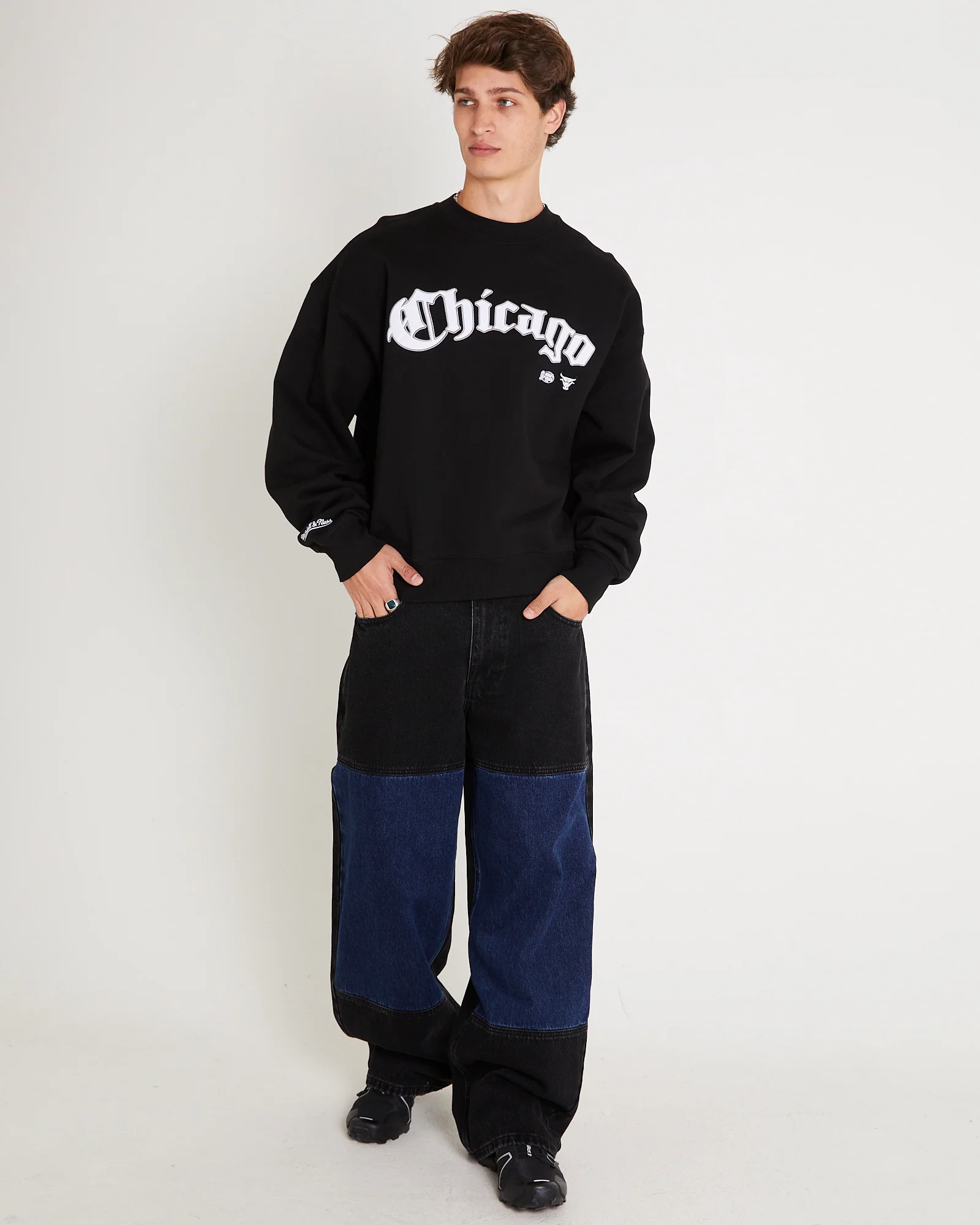 Chicago Bulls Field To The Court Crewneck Jumper - Image 3