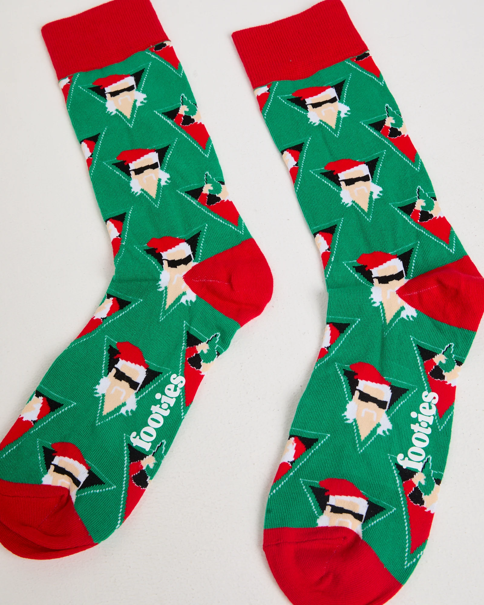 Christmas Shoey Santa Organic Cotton Socks - Image 4