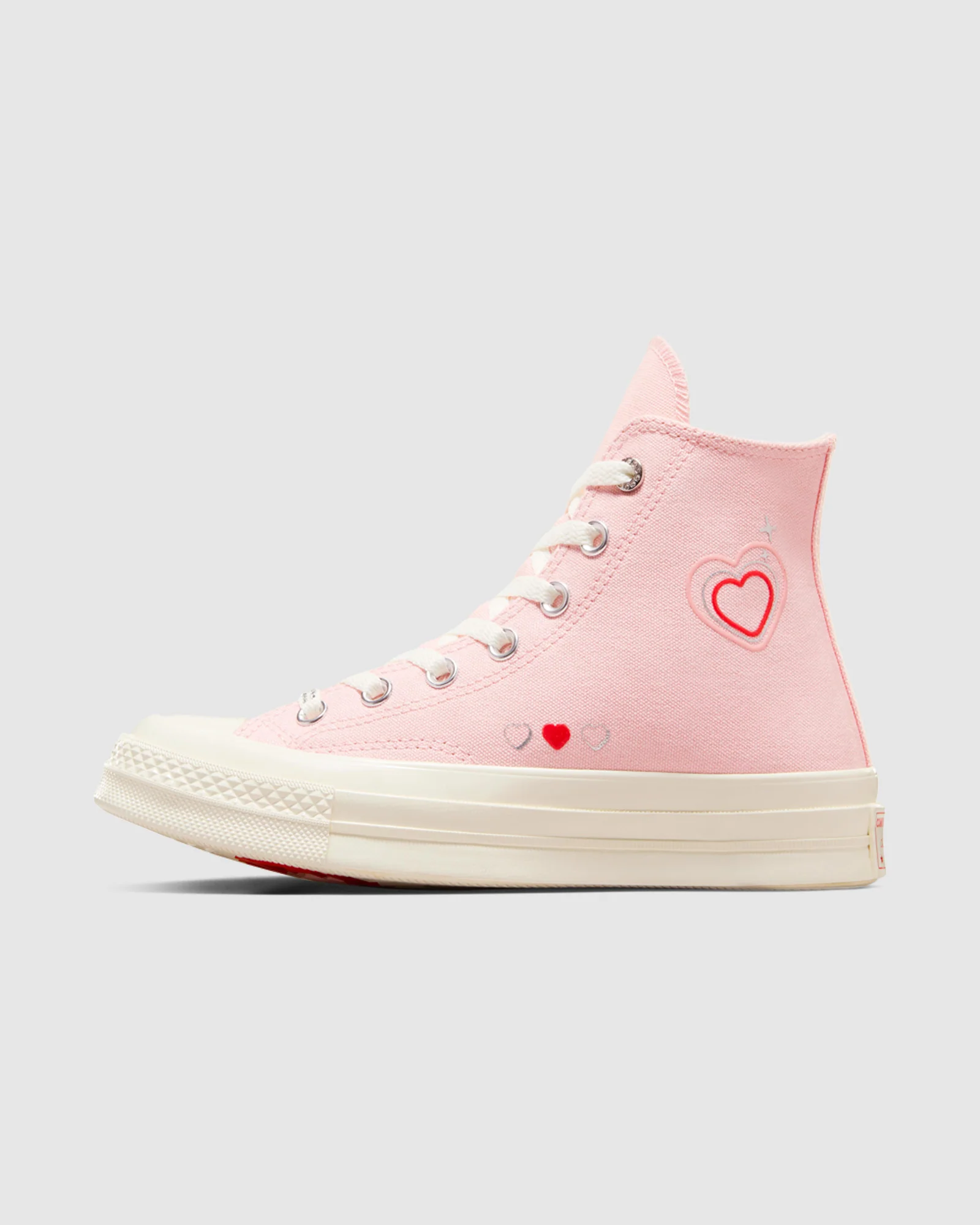 Chuck 70 Y2K Heart Valentine's Day Love Shoes in Donut Glaze - Image 3
