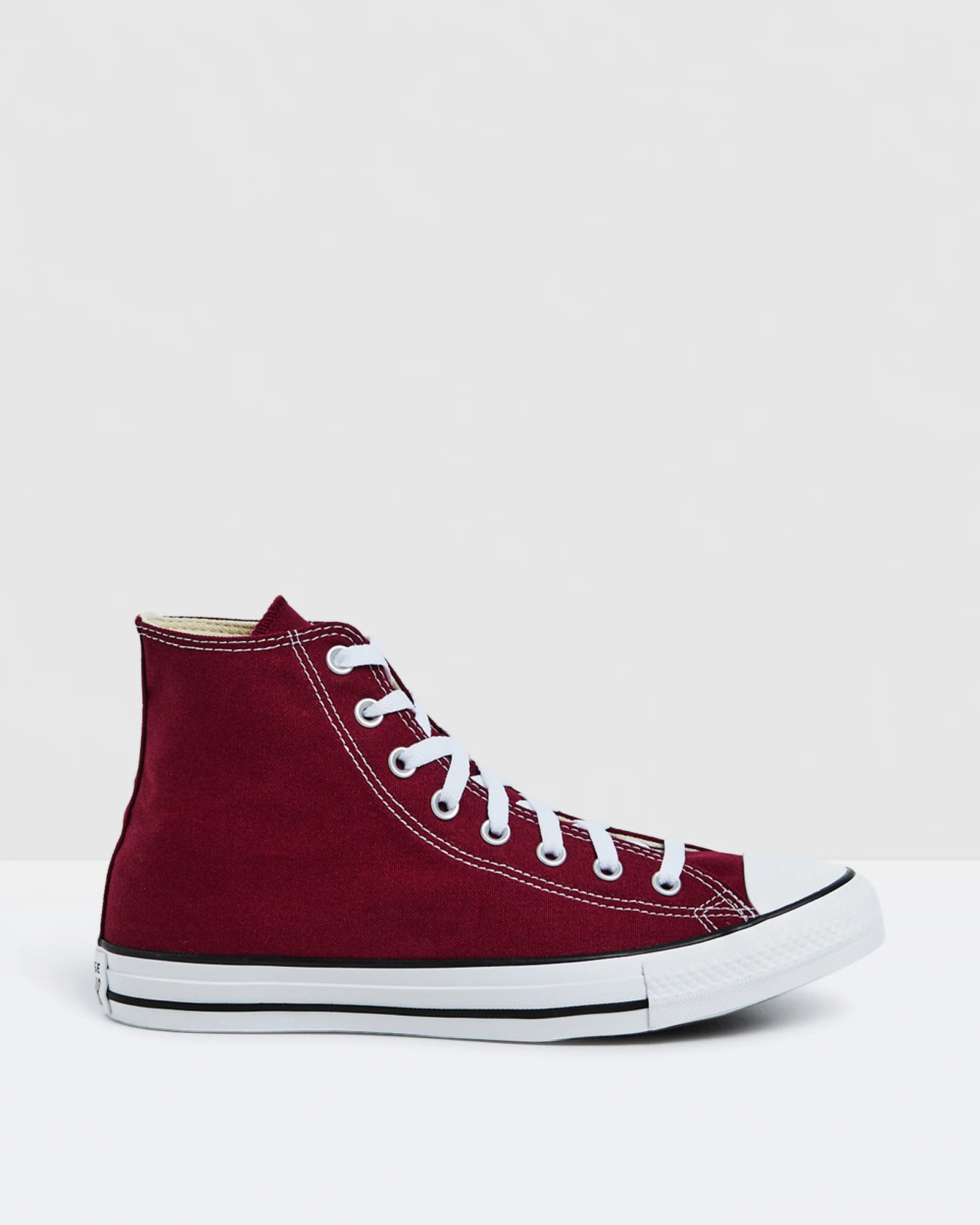 Chuck Taylor All Star Canvas Hi Top Sneakers Maroon - Image 2