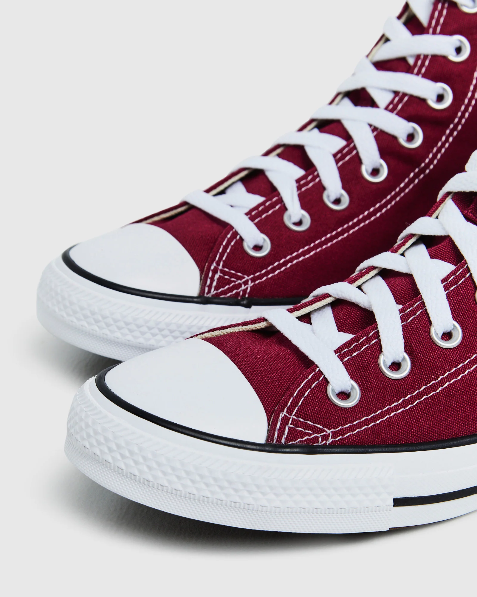 Chuck Taylor All Star Canvas Hi Top Sneakers Maroon - Image 6