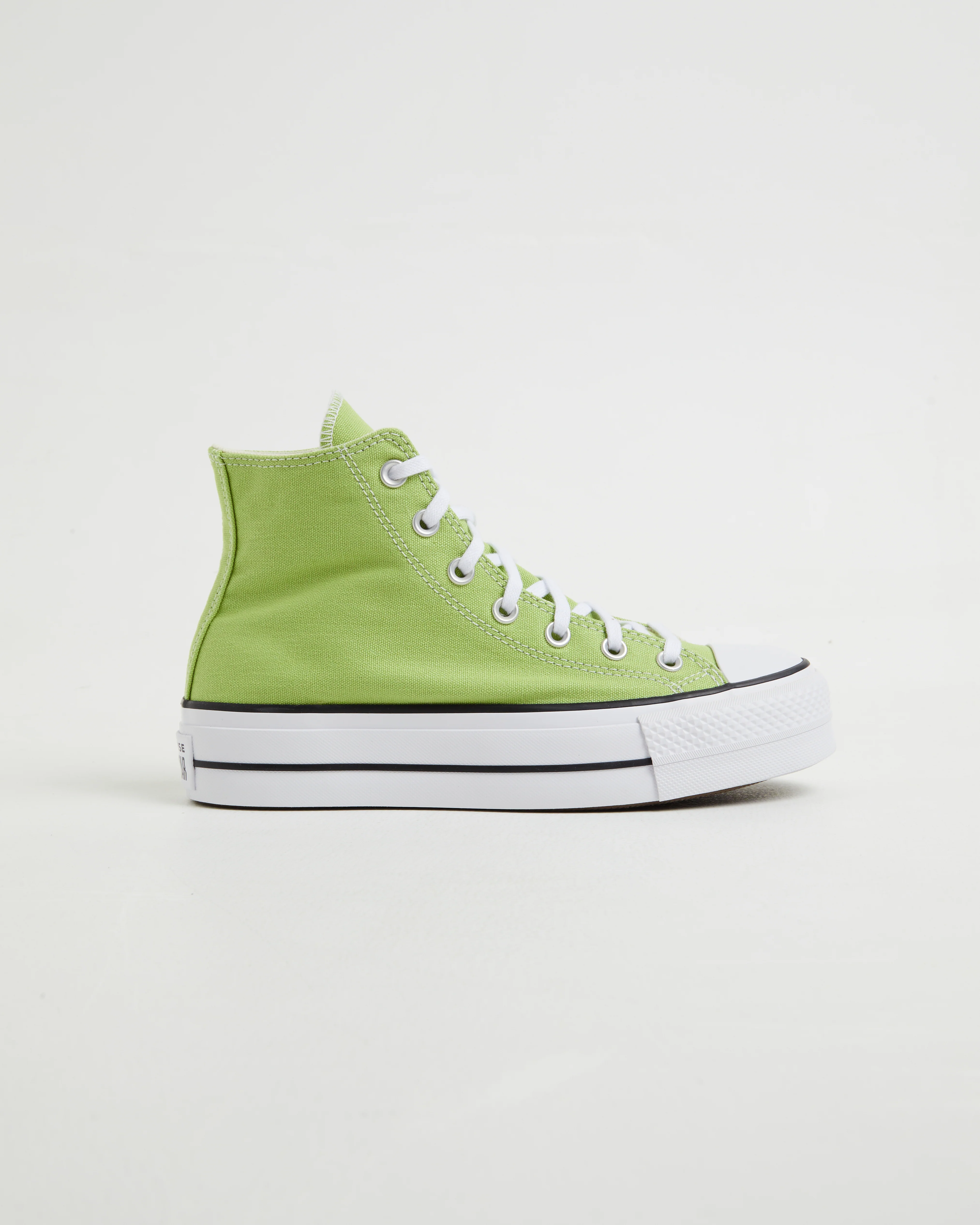 Chuck Taylor All Star Hi Top Lift Vitality Sneakers in Green - Image 2