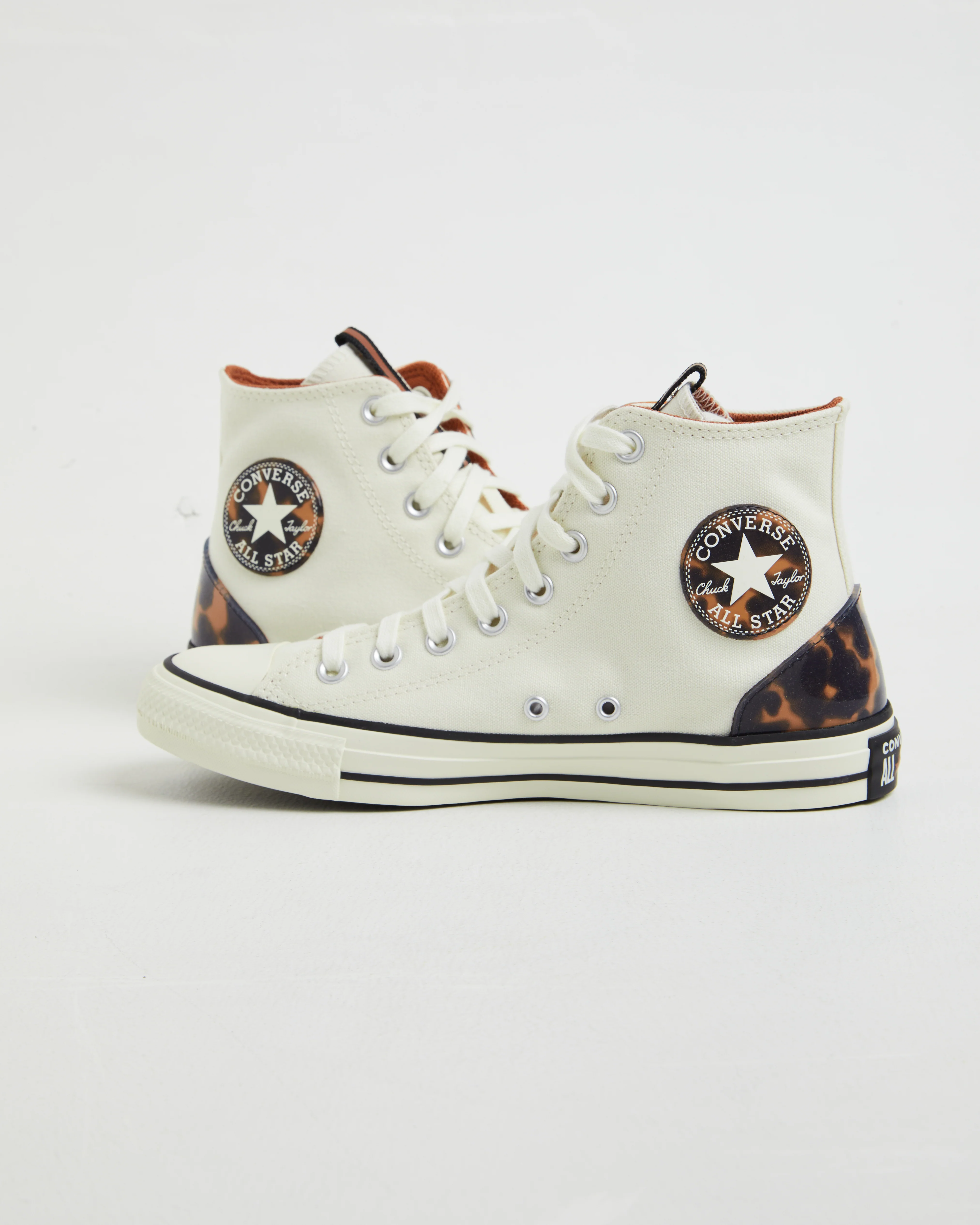 Chuck Taylor All Star Hi Top Sneakers in Tortoise White - Image 4