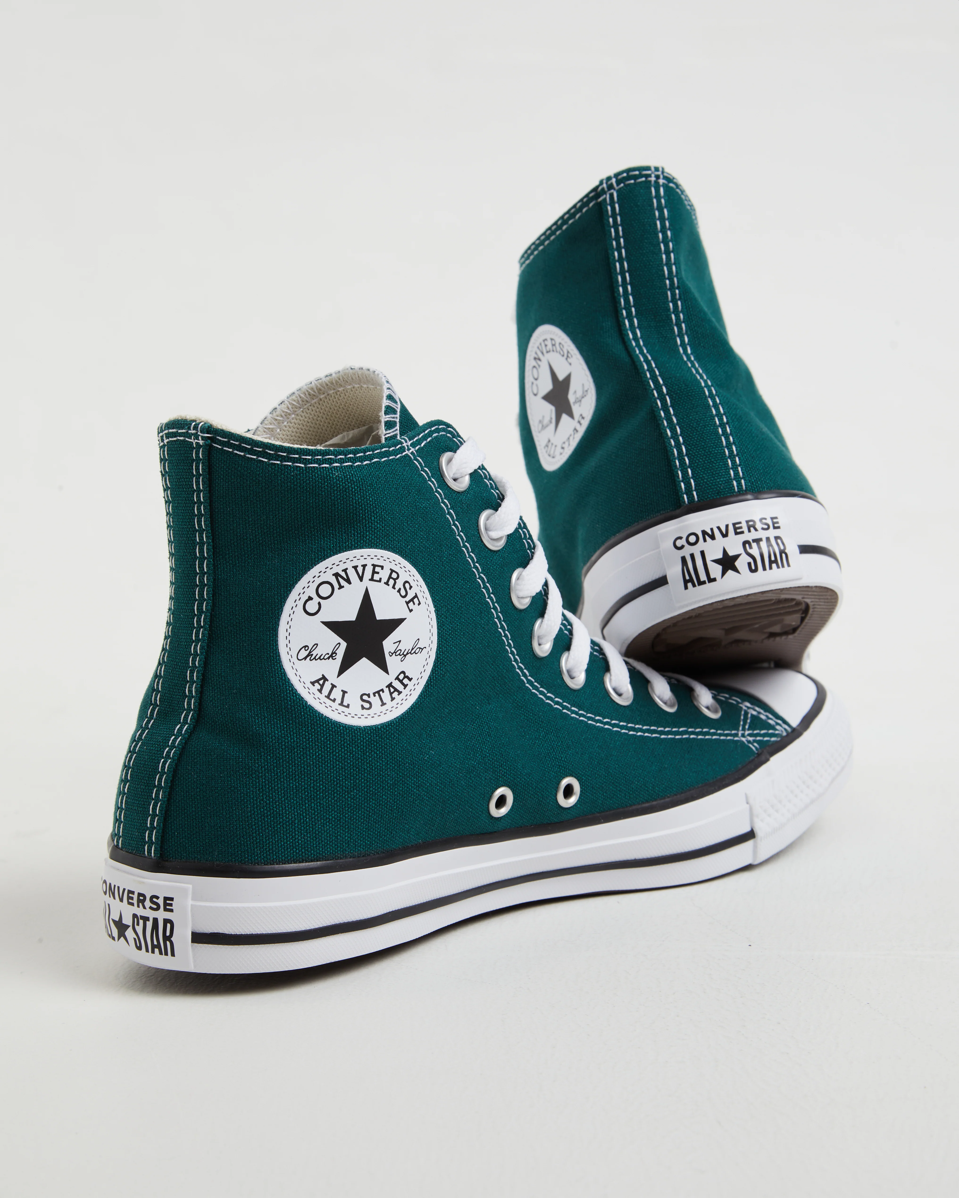 Chuck Taylor All Star Hi Tops in Dragon Scale Green - Image 3