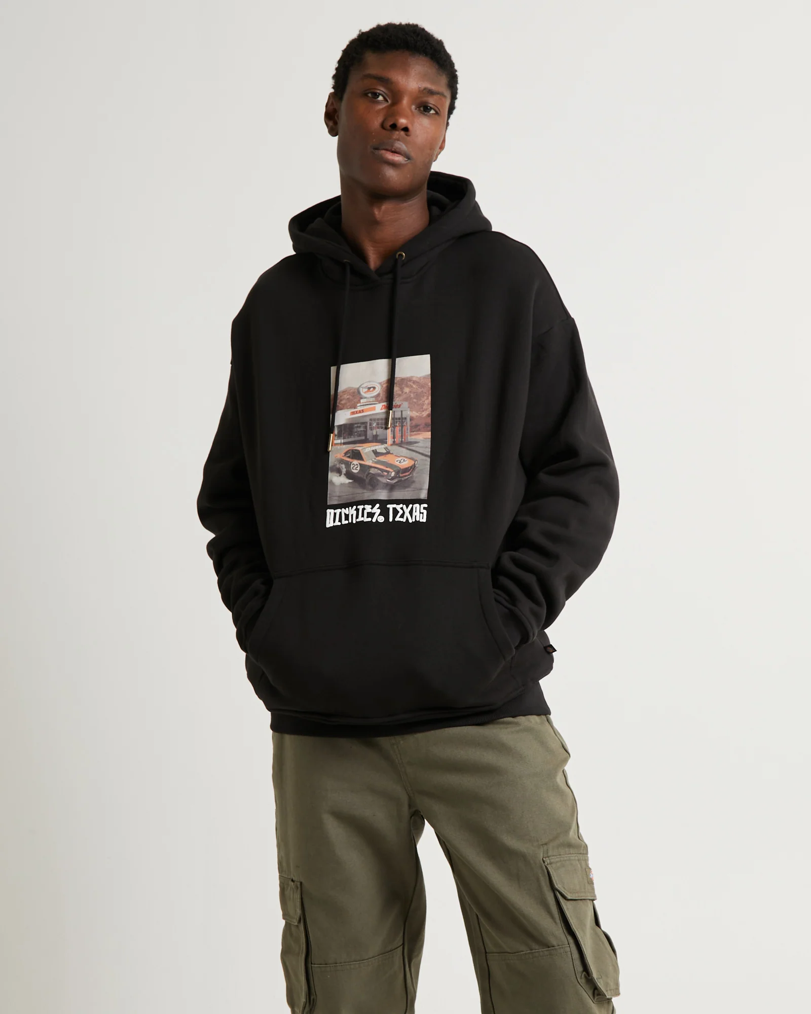 Churn Burn Hoodie Black