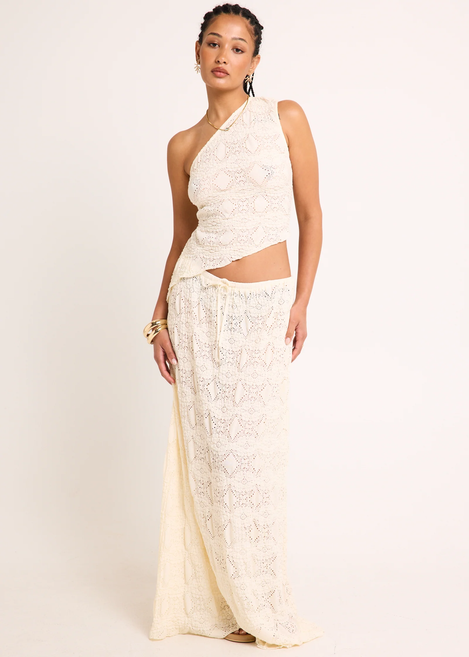 Ciao Lace One Shoulder Top - Image 2