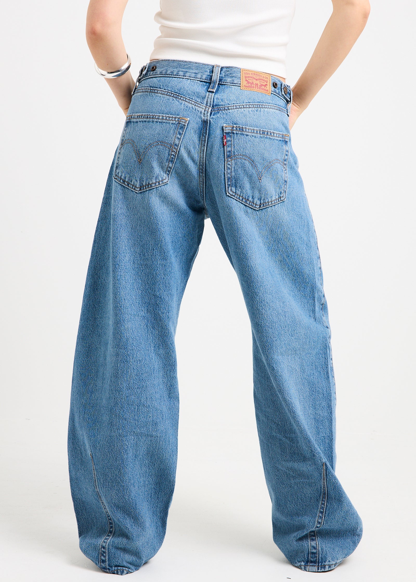 Cinch Barrel Denim Jeans - Image 3