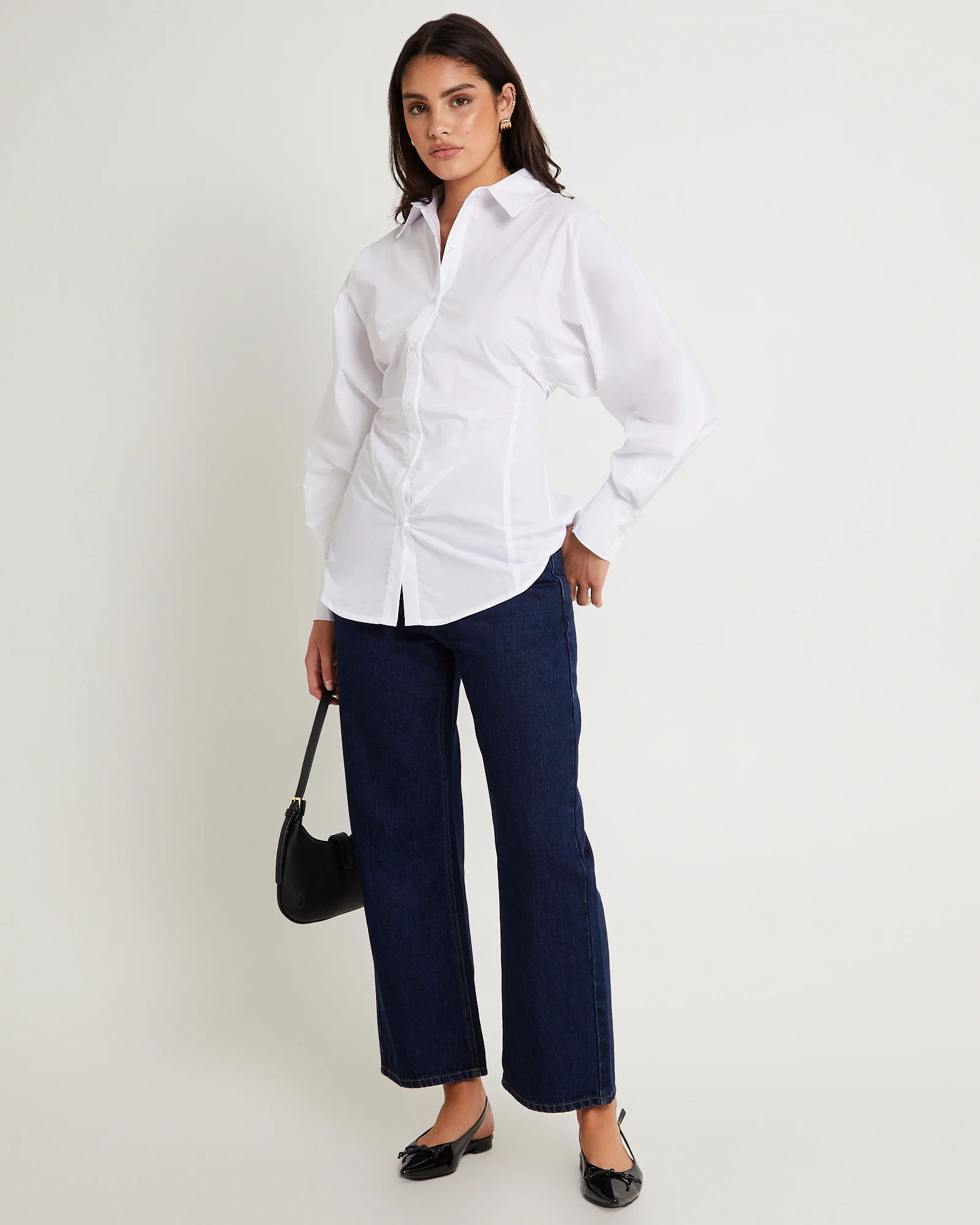 Cinched Longline Shirt - Image 4