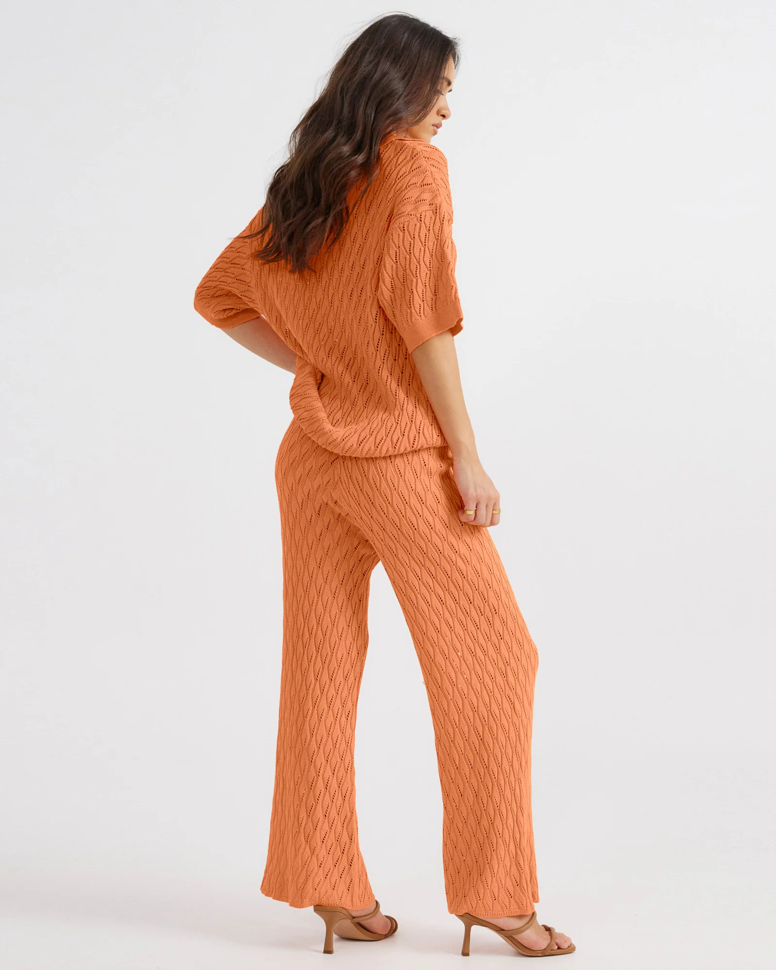 Claire Top in Orange - Image 2