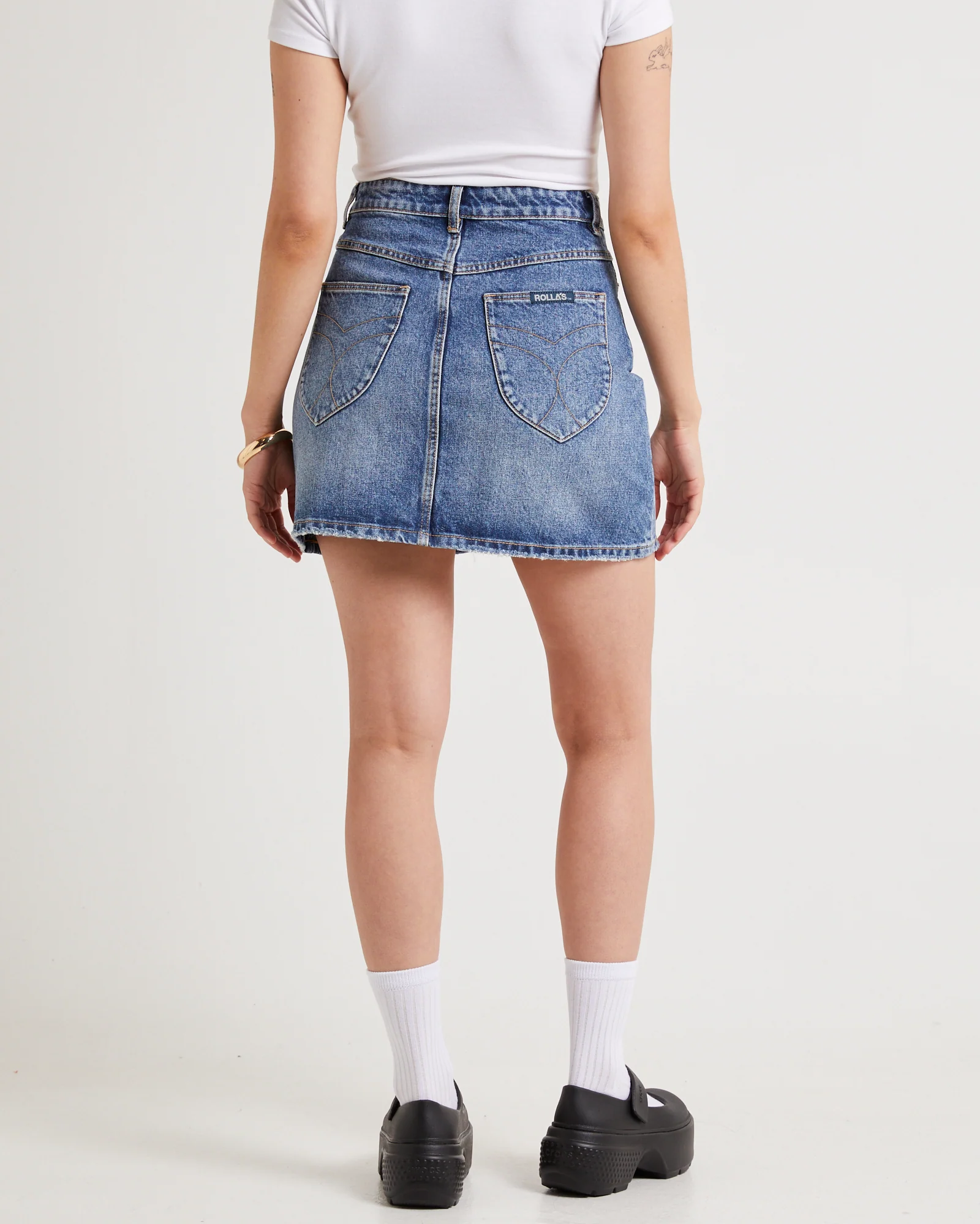 Classic Denim Mini Skirt Christy - Image 2