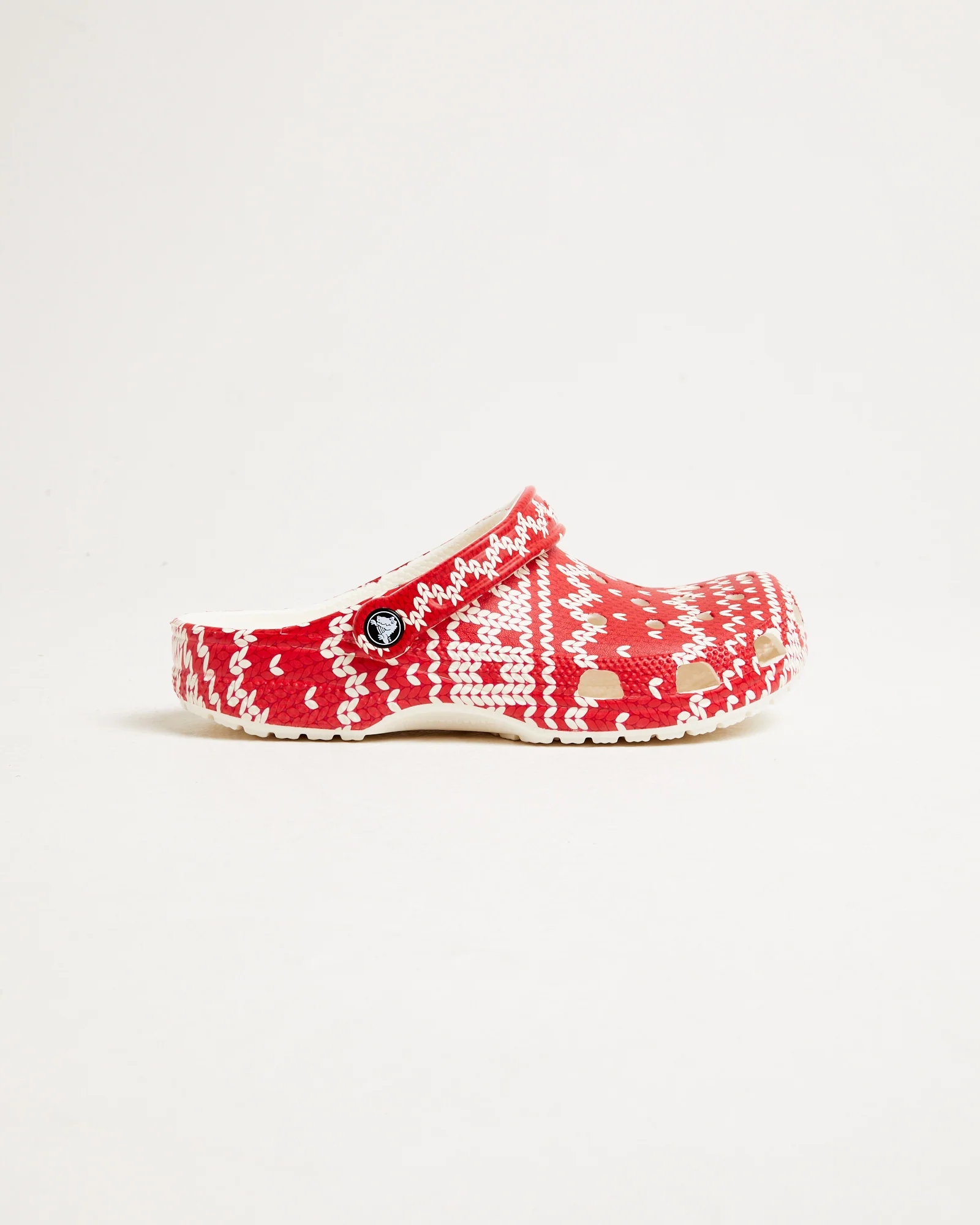 Classic Holiday Sweater Crocs in Multi - Image 5