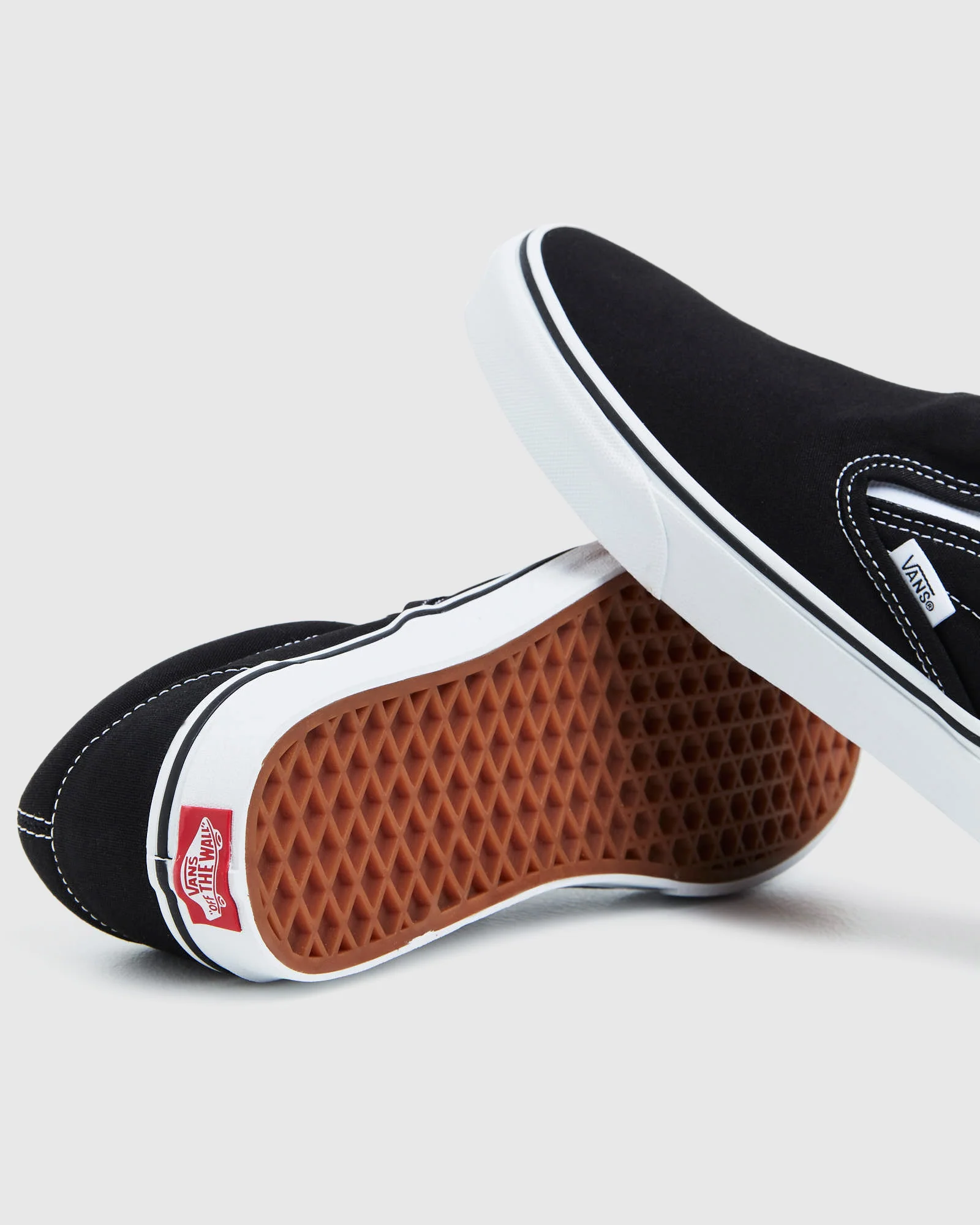 Classic Slip On Sneakers Black/White - Image 4