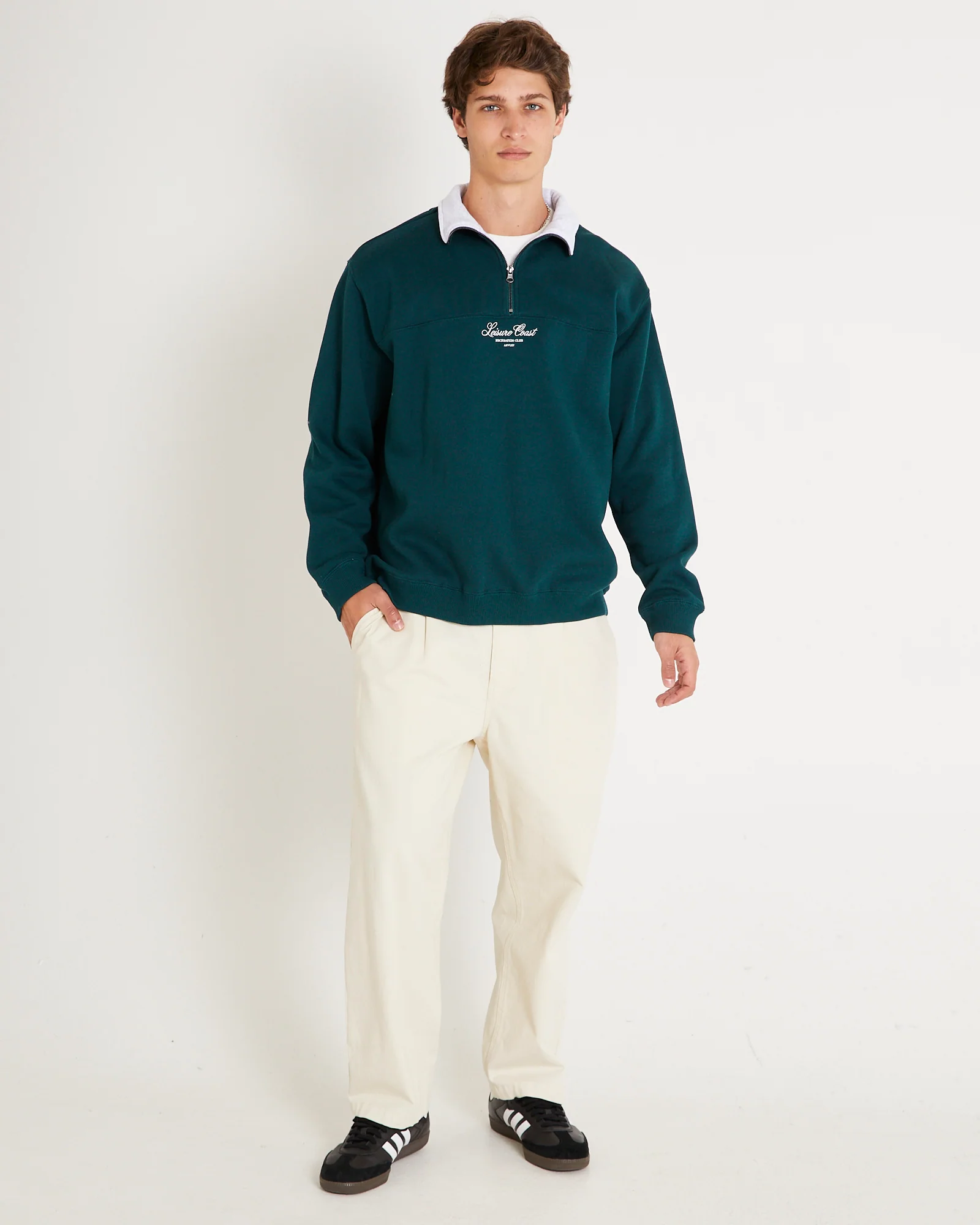 Club 1/4 Zip Fleece Jumper - Image 3