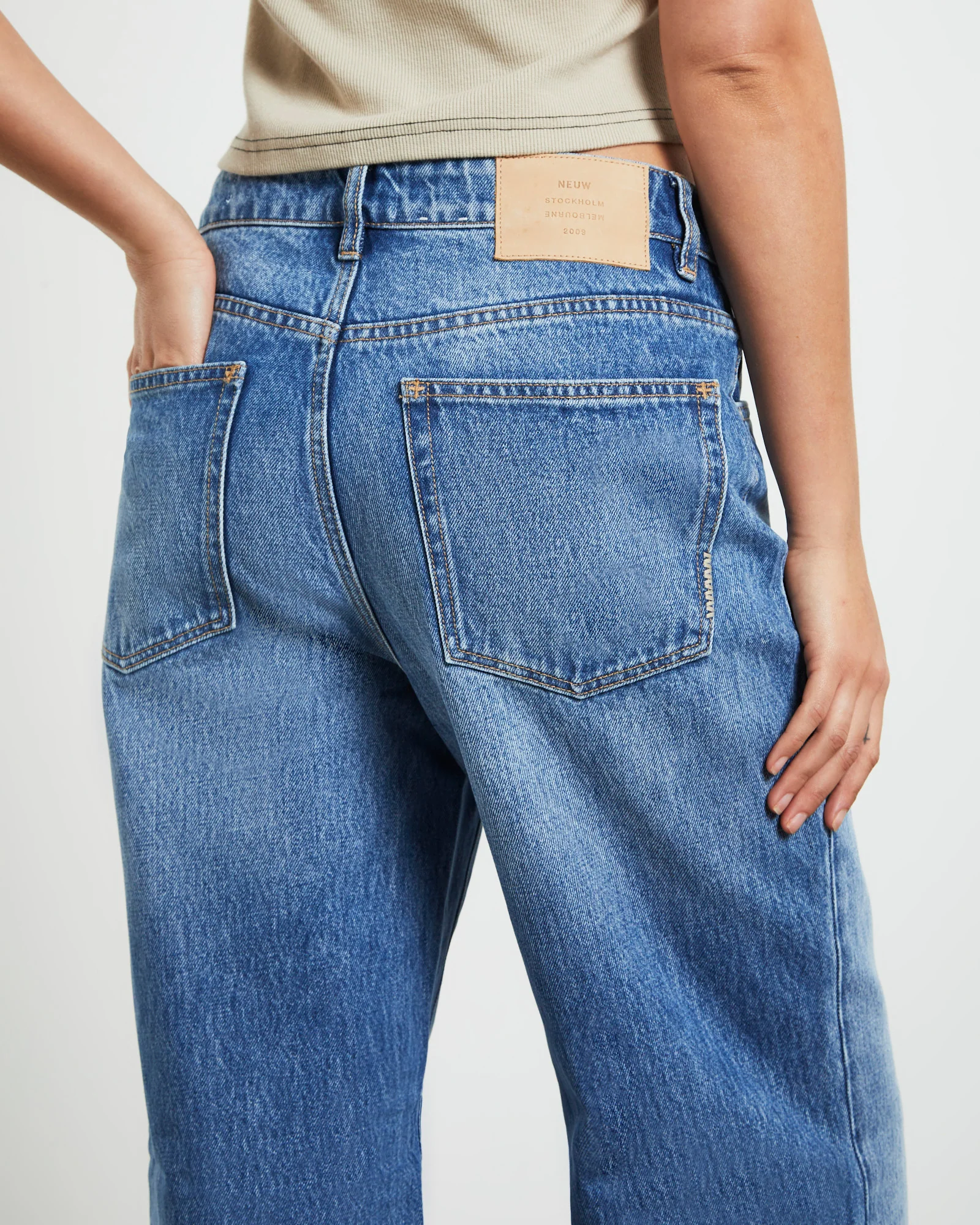 Coco Relaxed Denim Jeans Testament - Image 5