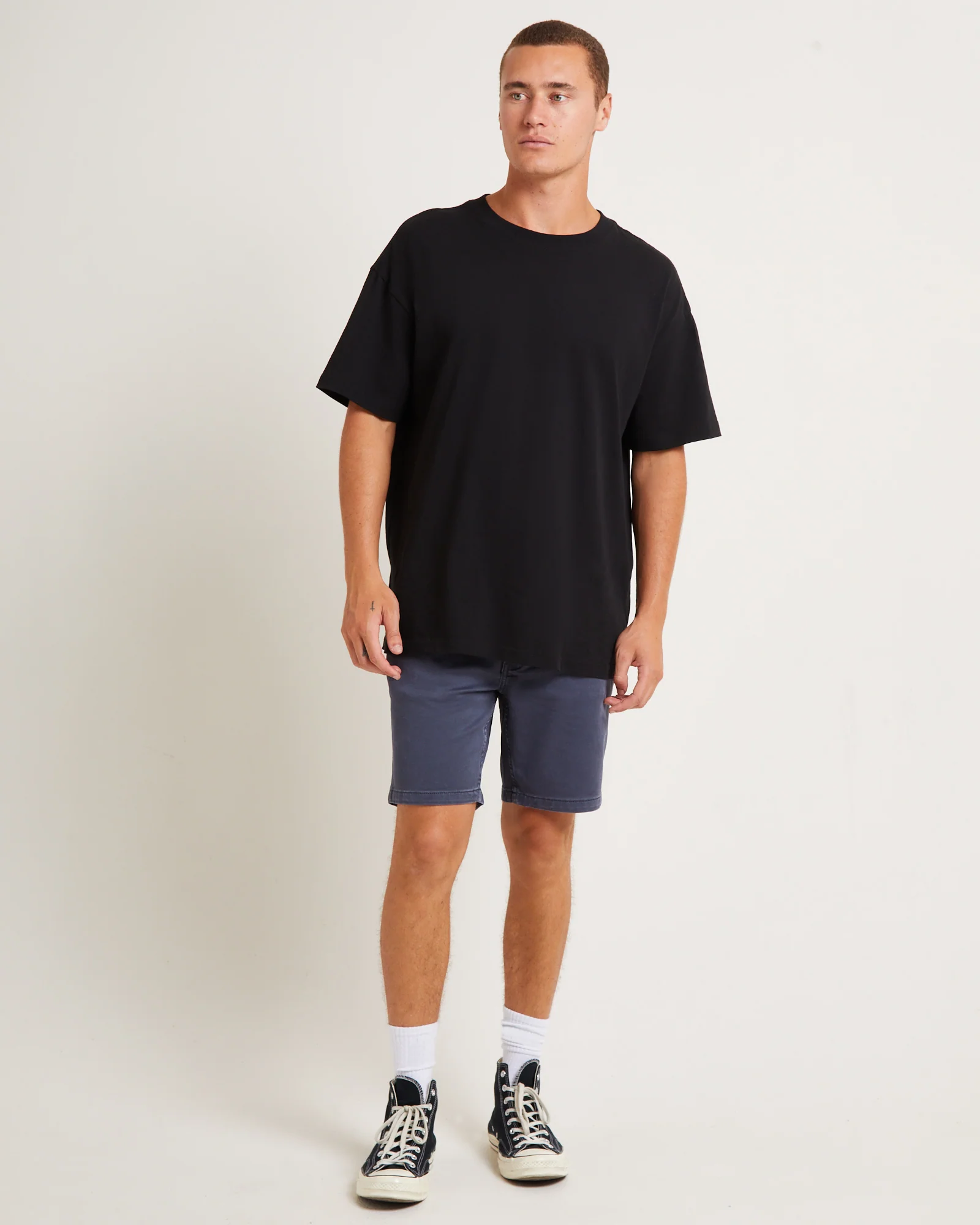 Cody Workwear Shorts in Slate - Image 3