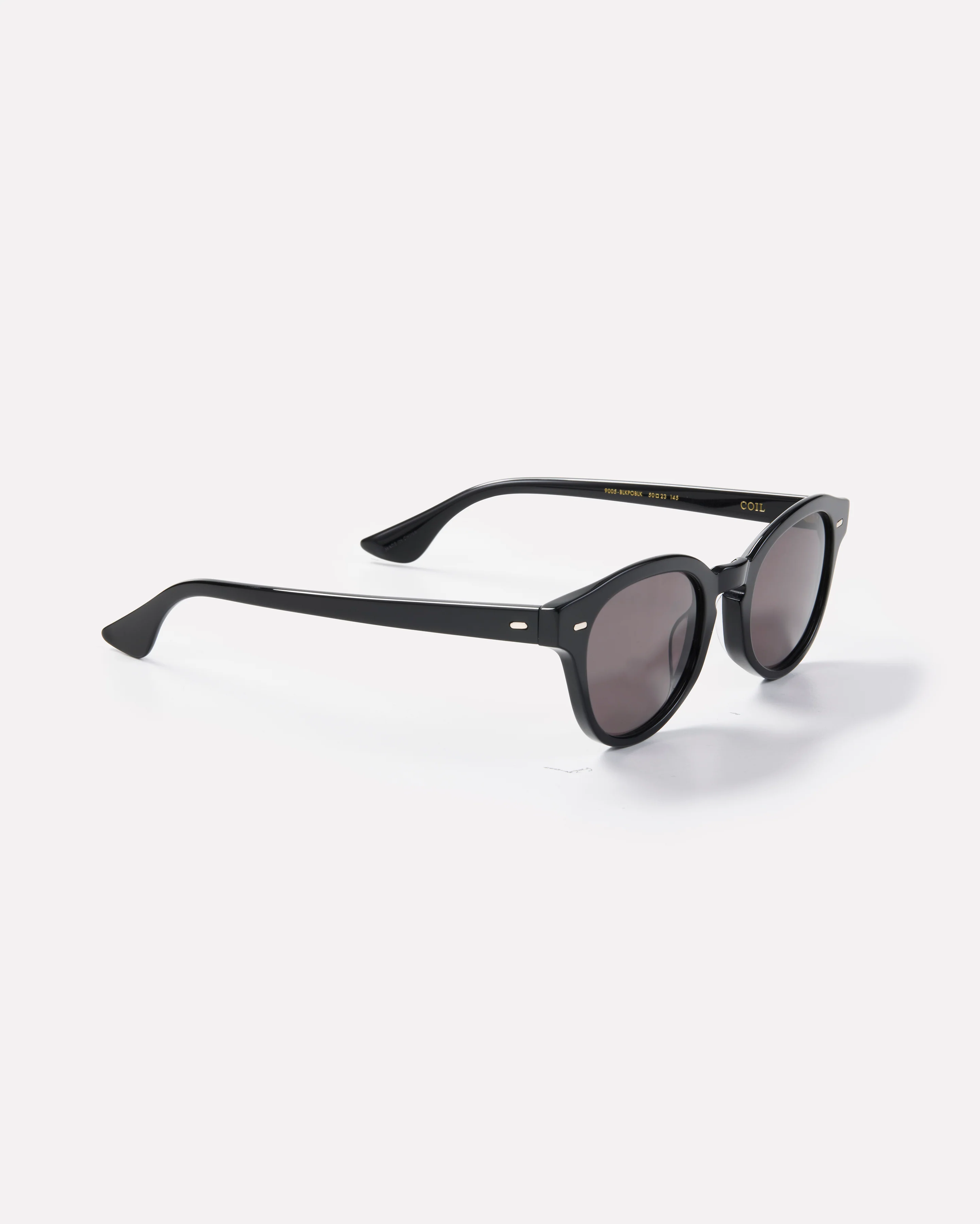 Coil Black Polished/Black Sunglasses - Image 4