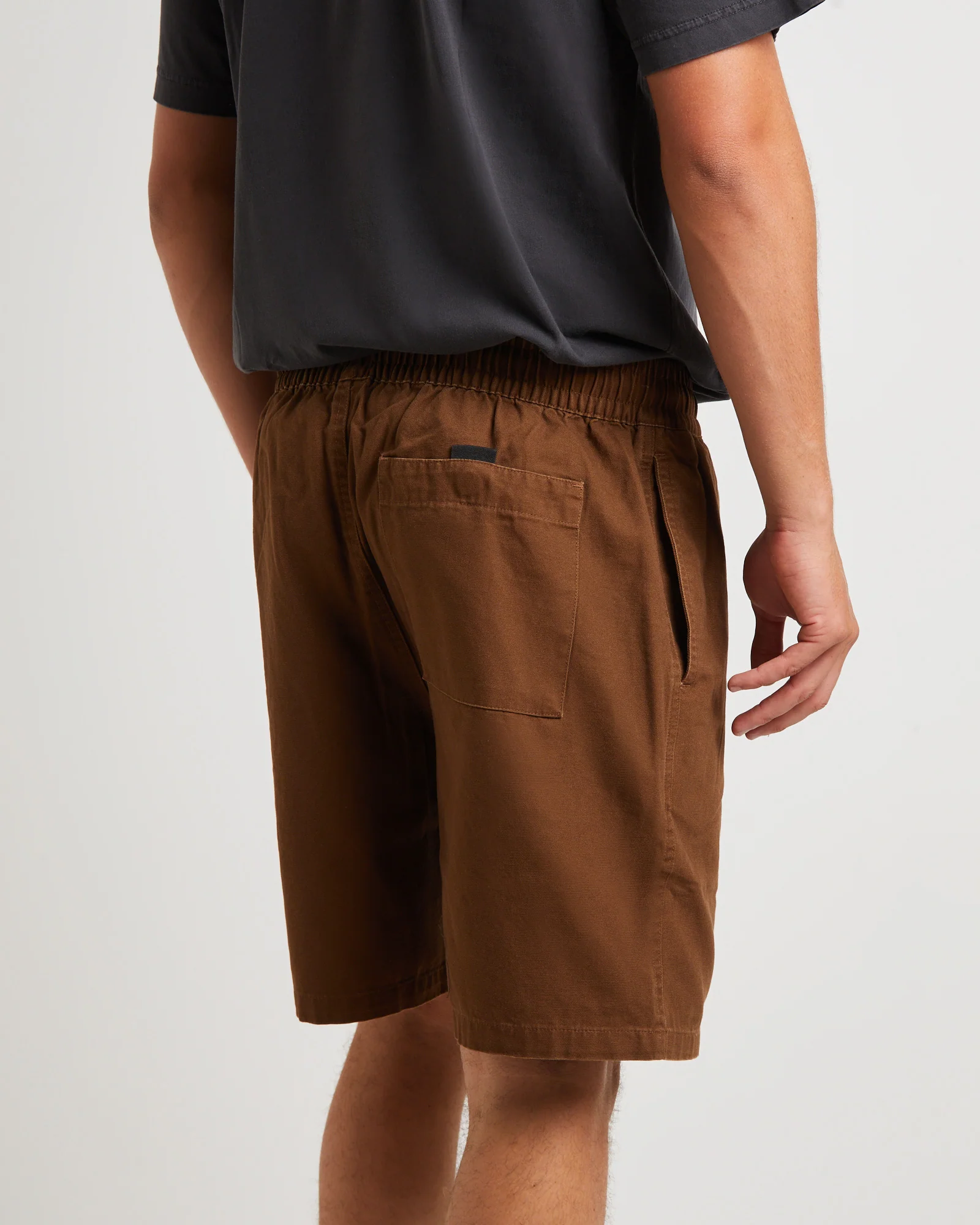 Collage Recycled 18" Swim Shorts in Brown - Image 6