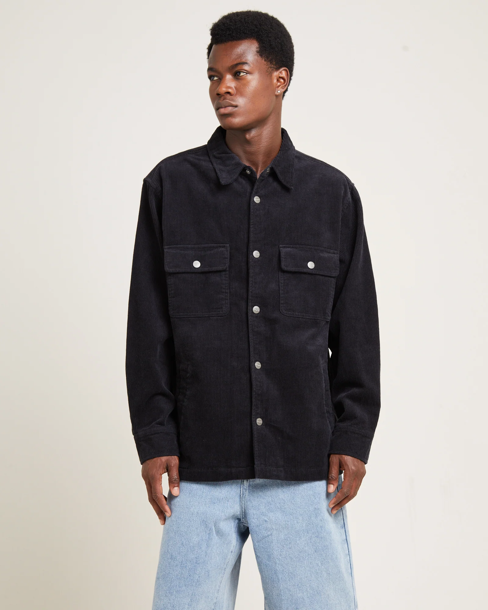Conditions Cord Long Sleeve Overshirt