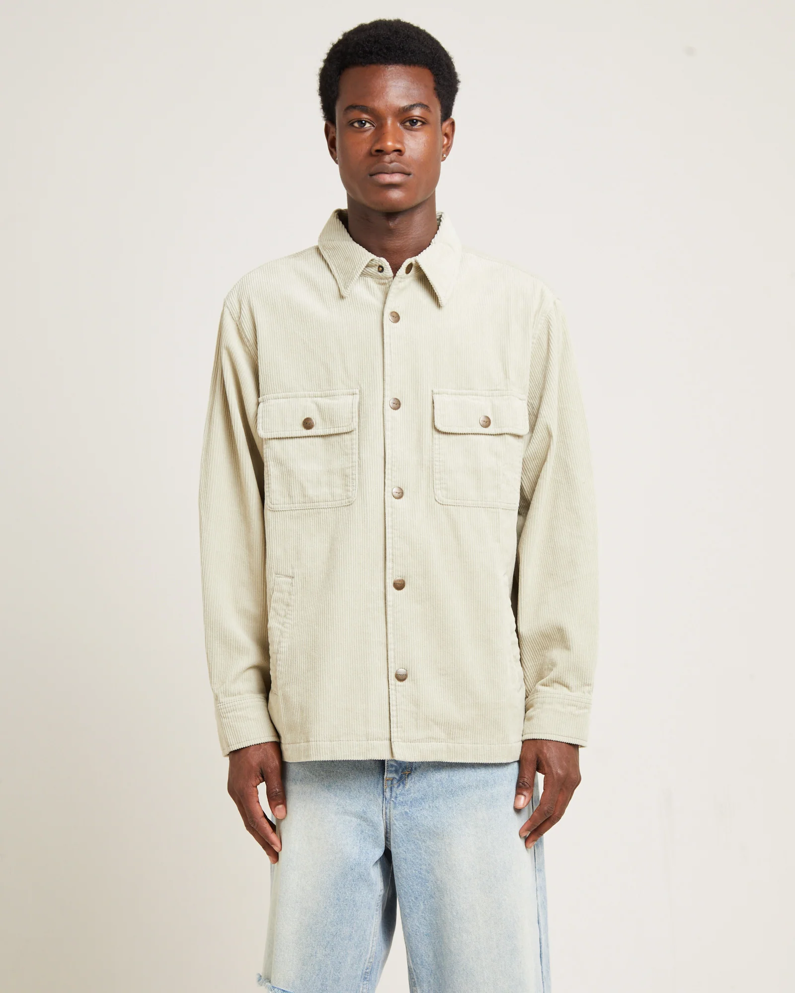 Conditions Cord Long Sleeve Overshirt