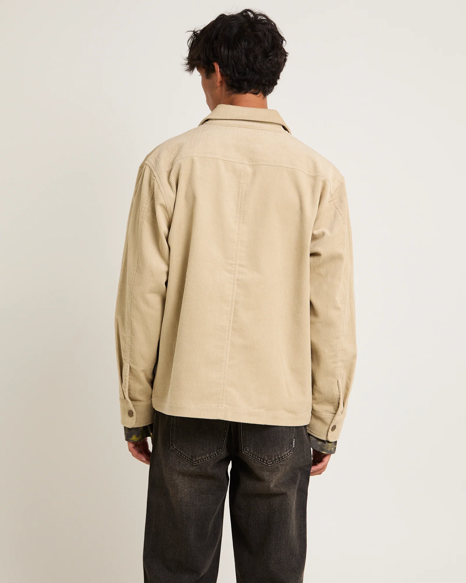 Conditions Corduroy Long Sleeve Overshirt - Image 4