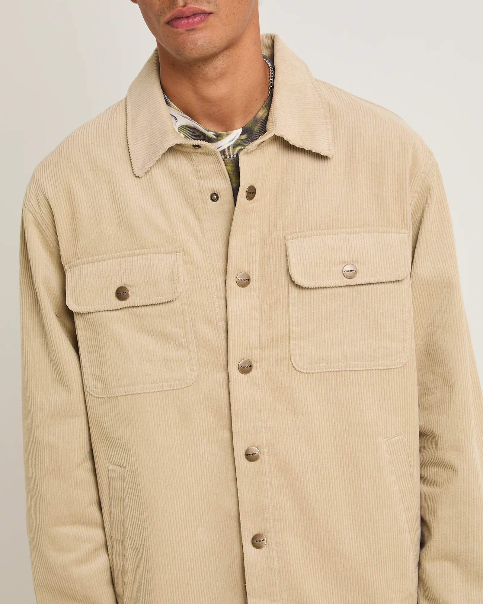 Conditions Corduroy Long Sleeve Overshirt - Image 6