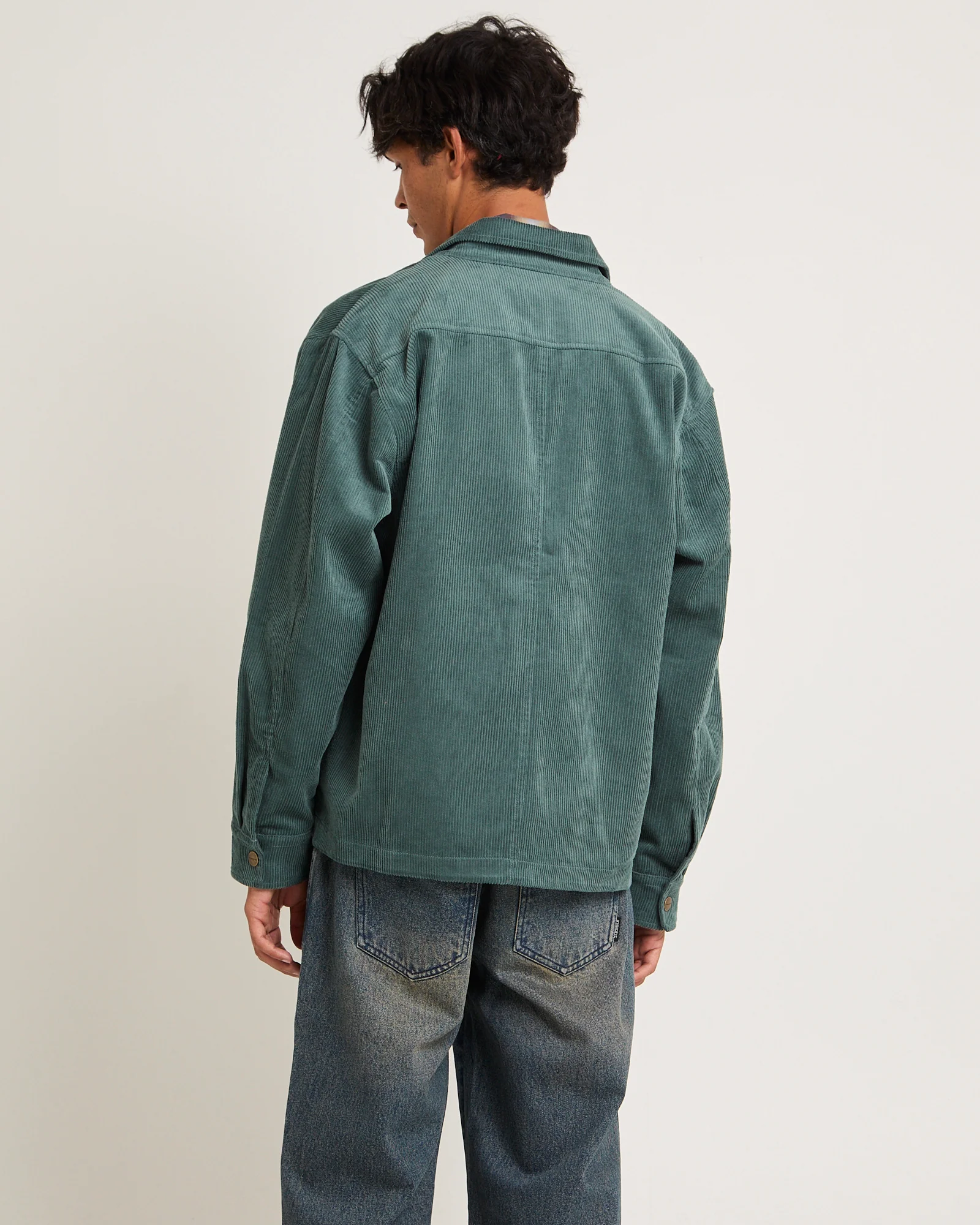 Conditions Corduroy Long Sleeve Overshirt - Image 2