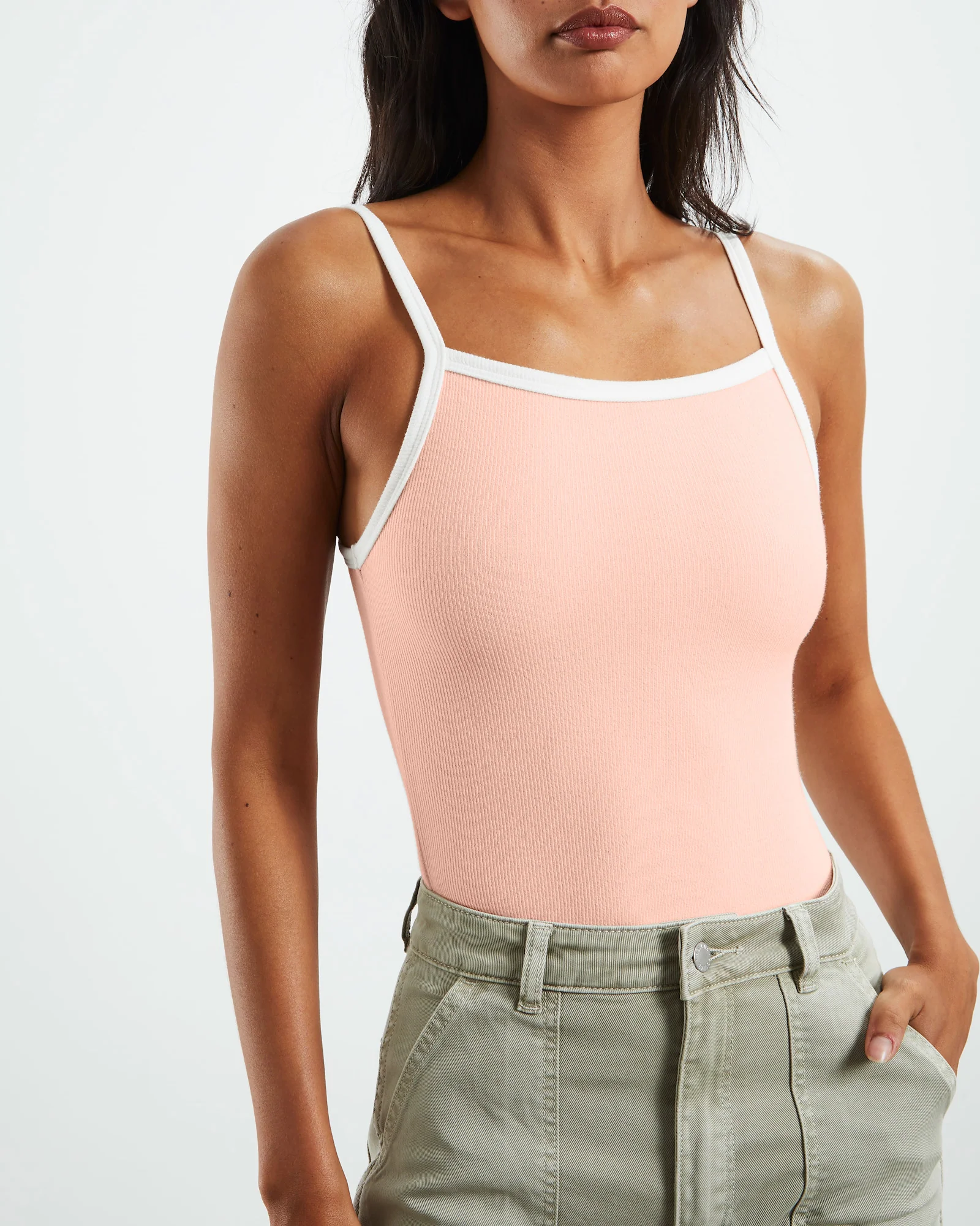 Contrast Naomi Tank Peony - Image 6