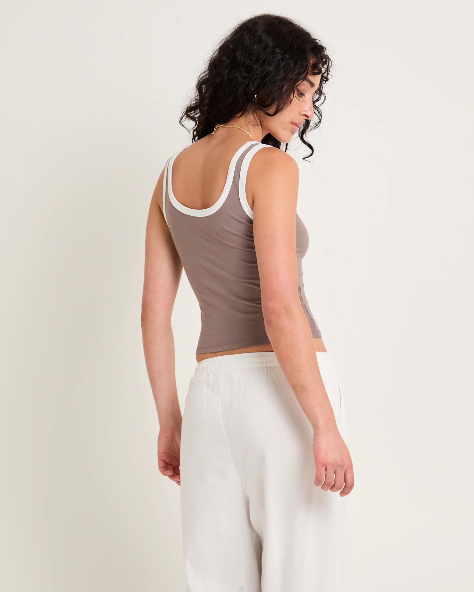 Contrast Tank Top - Image 2